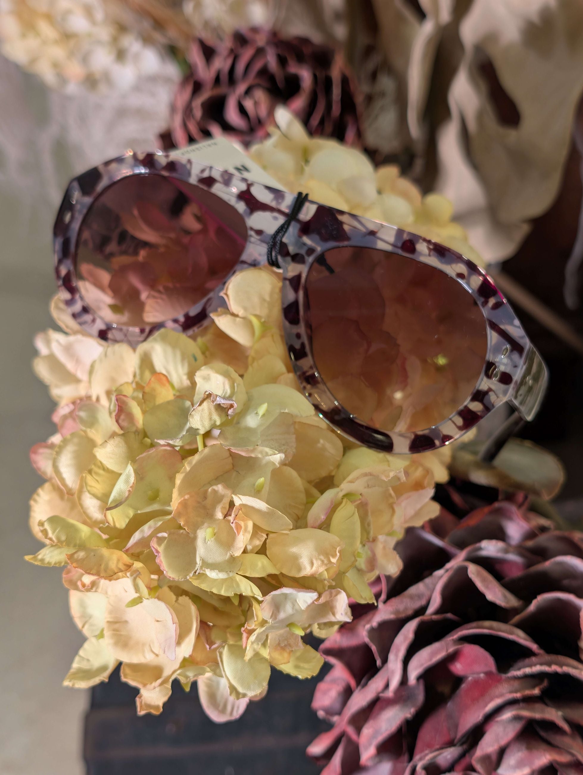 OCCHIALI ROUND TARTARUGATO MARRONE - NALI'