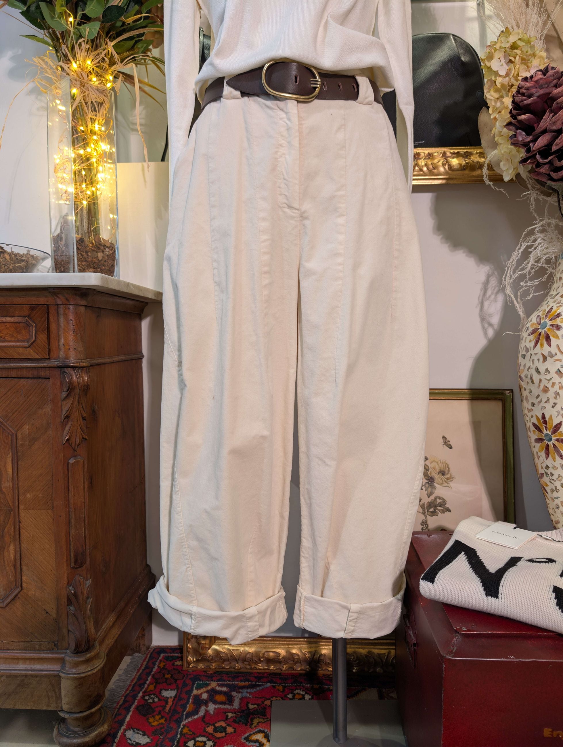 Panta velluto over - TENSIONE IN