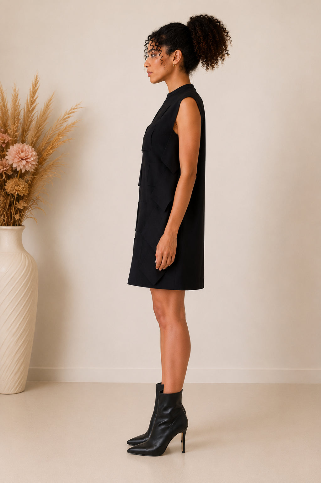 Little black dress con intrecci - LE SARTE DEL SOLE