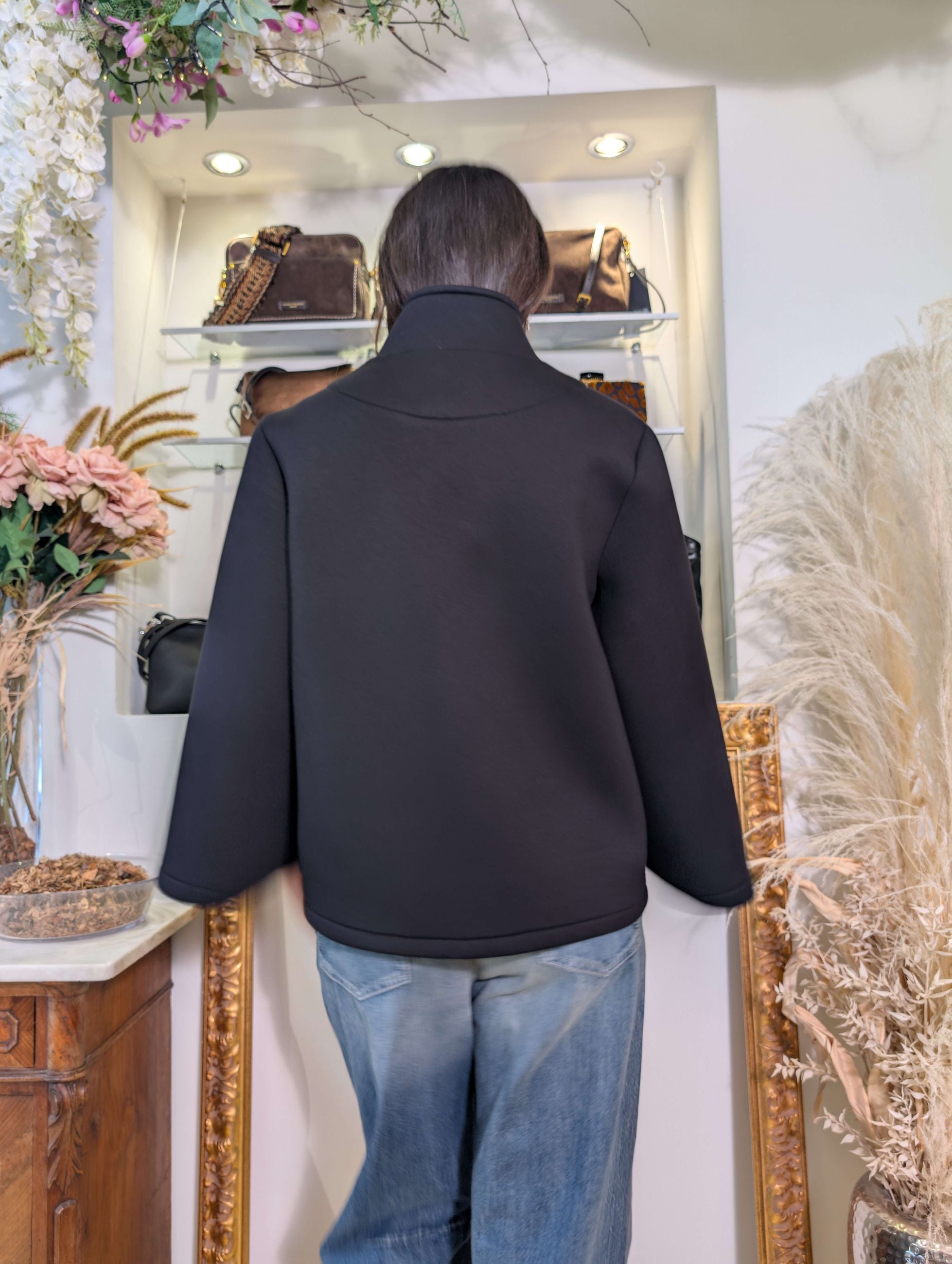 Cappa in neoprene (jersey double) – SHE_FLORENCE_LAB - SHE_FLORENCE_LAB