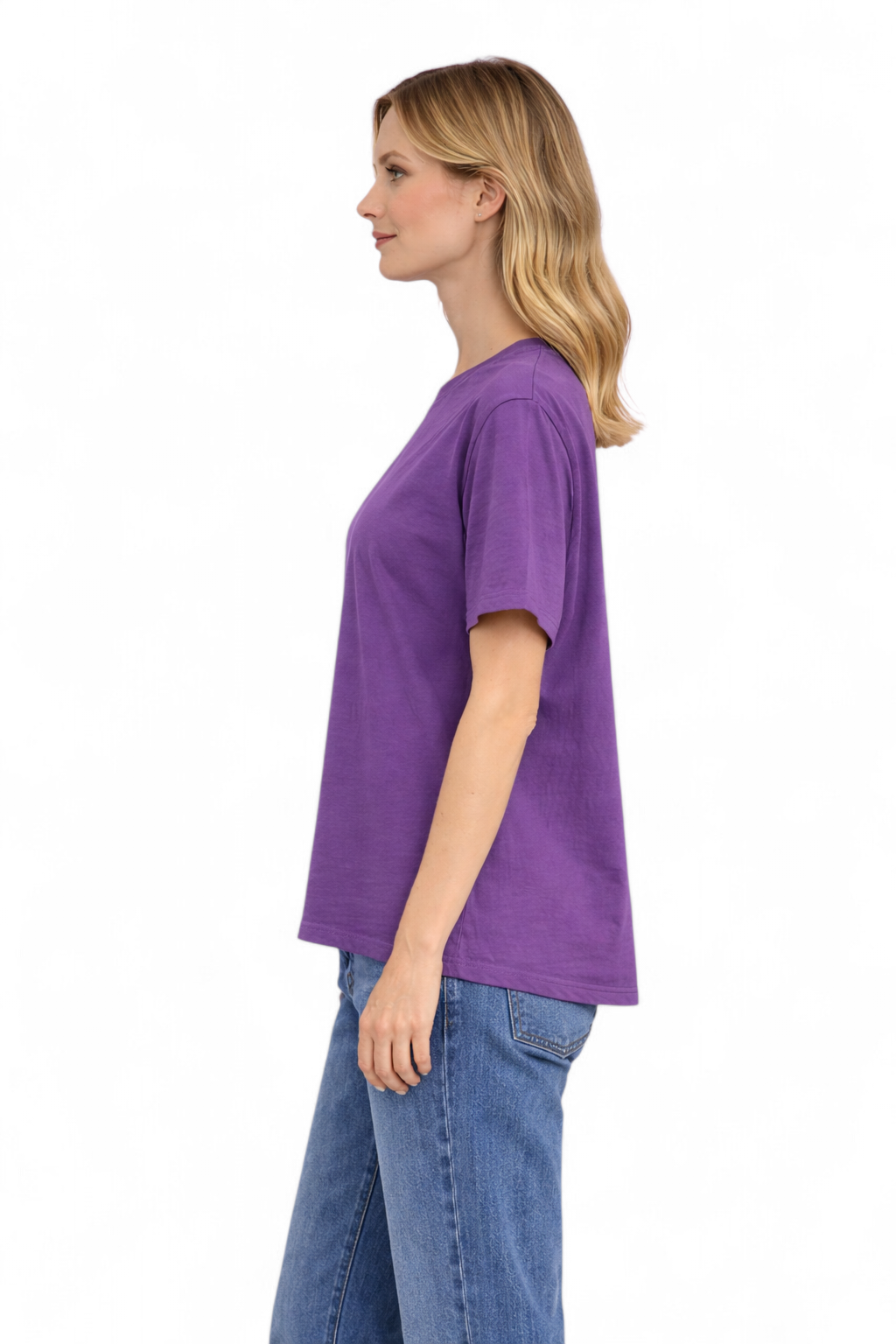 T-shirt in jersey di cotone lavato - SHE_FLORENCE_LAB