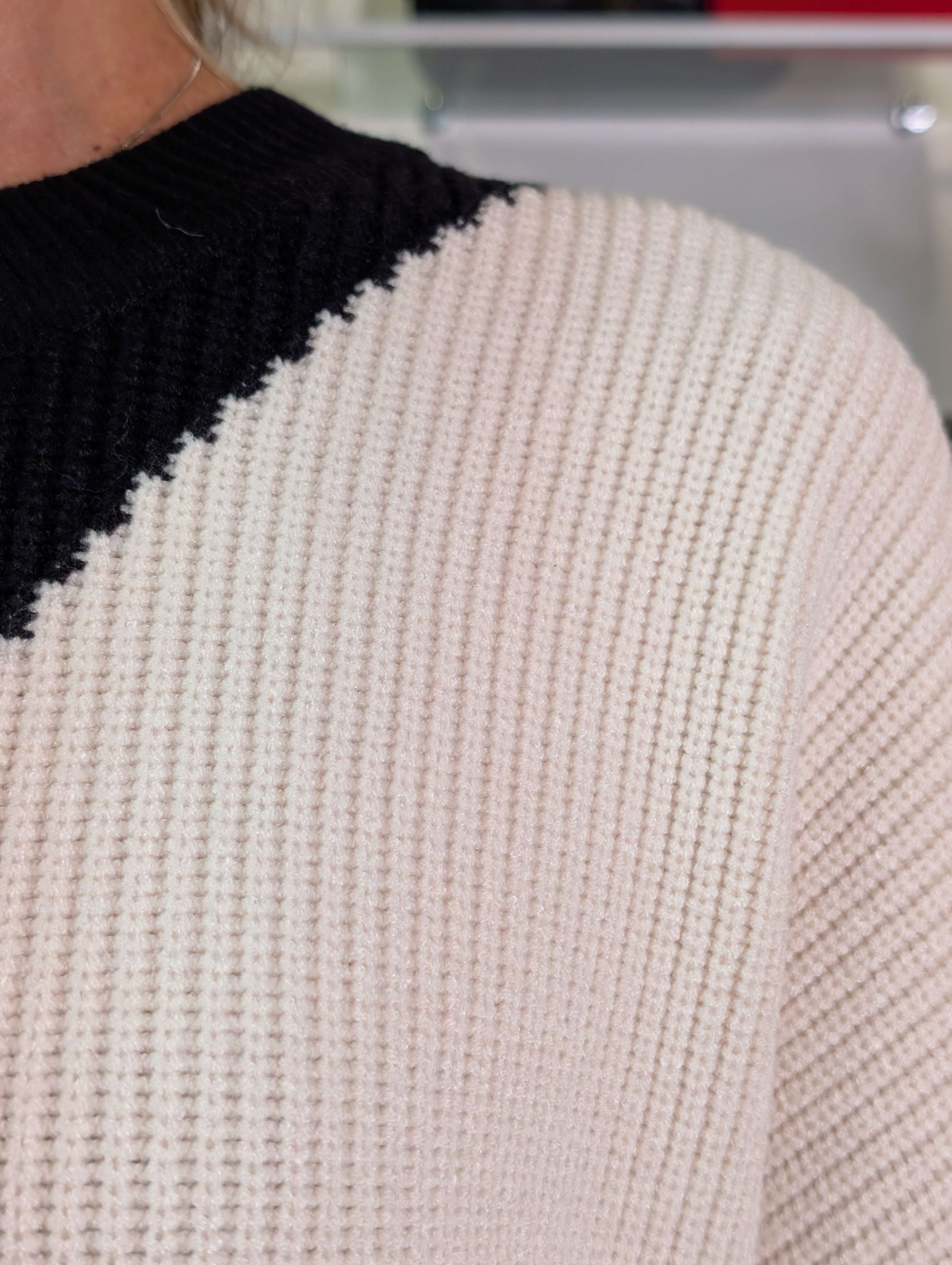 Maglia a intarsio color block - SHE_FLORENCE_LAB