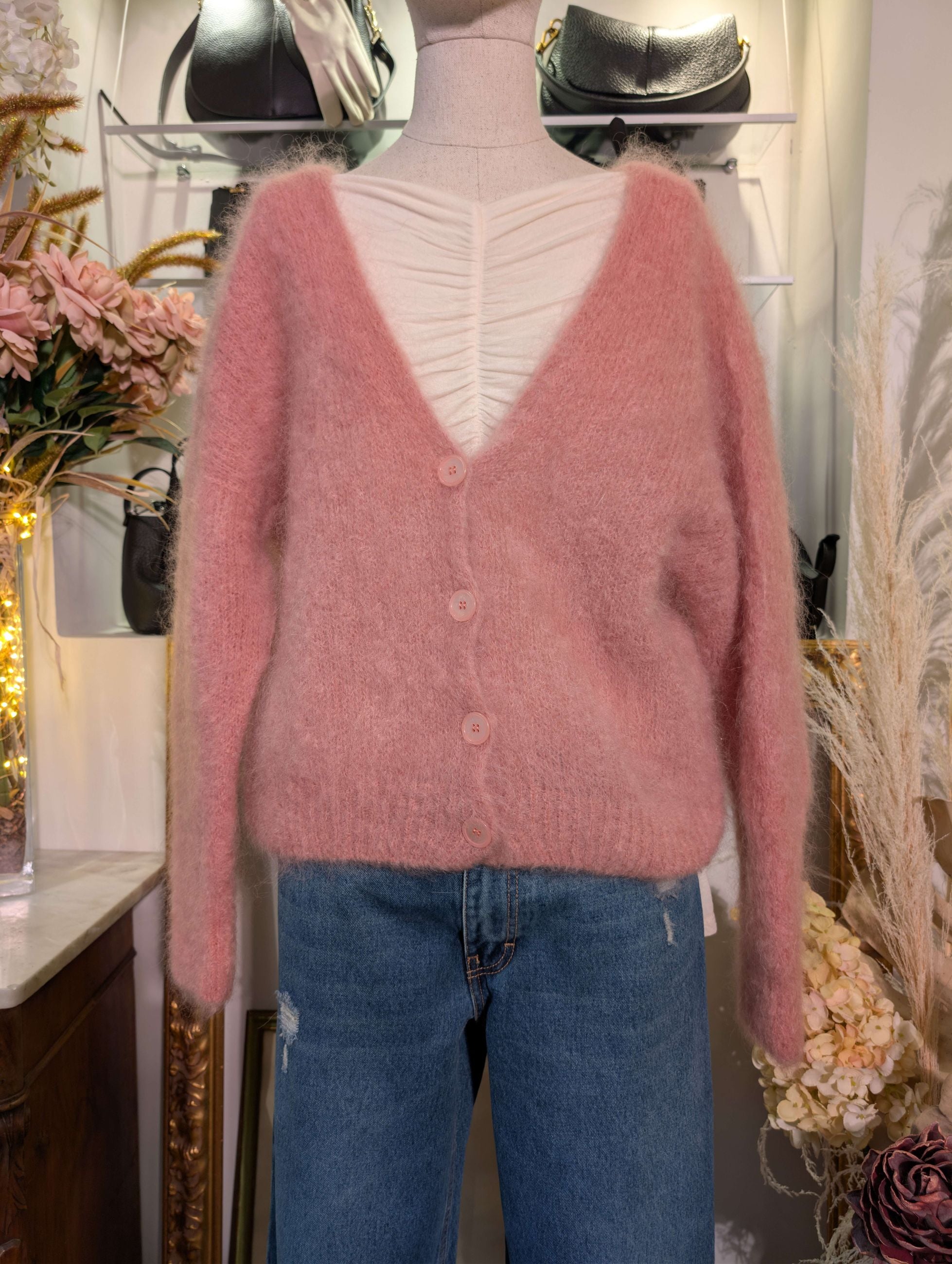 CARDIGAN MOHAIR - HAVE ONE