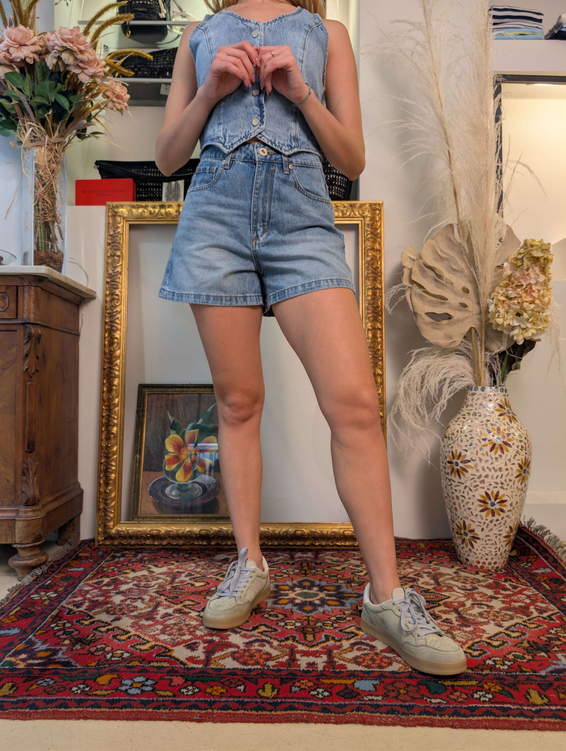 Bermuda in denim - GL for Her