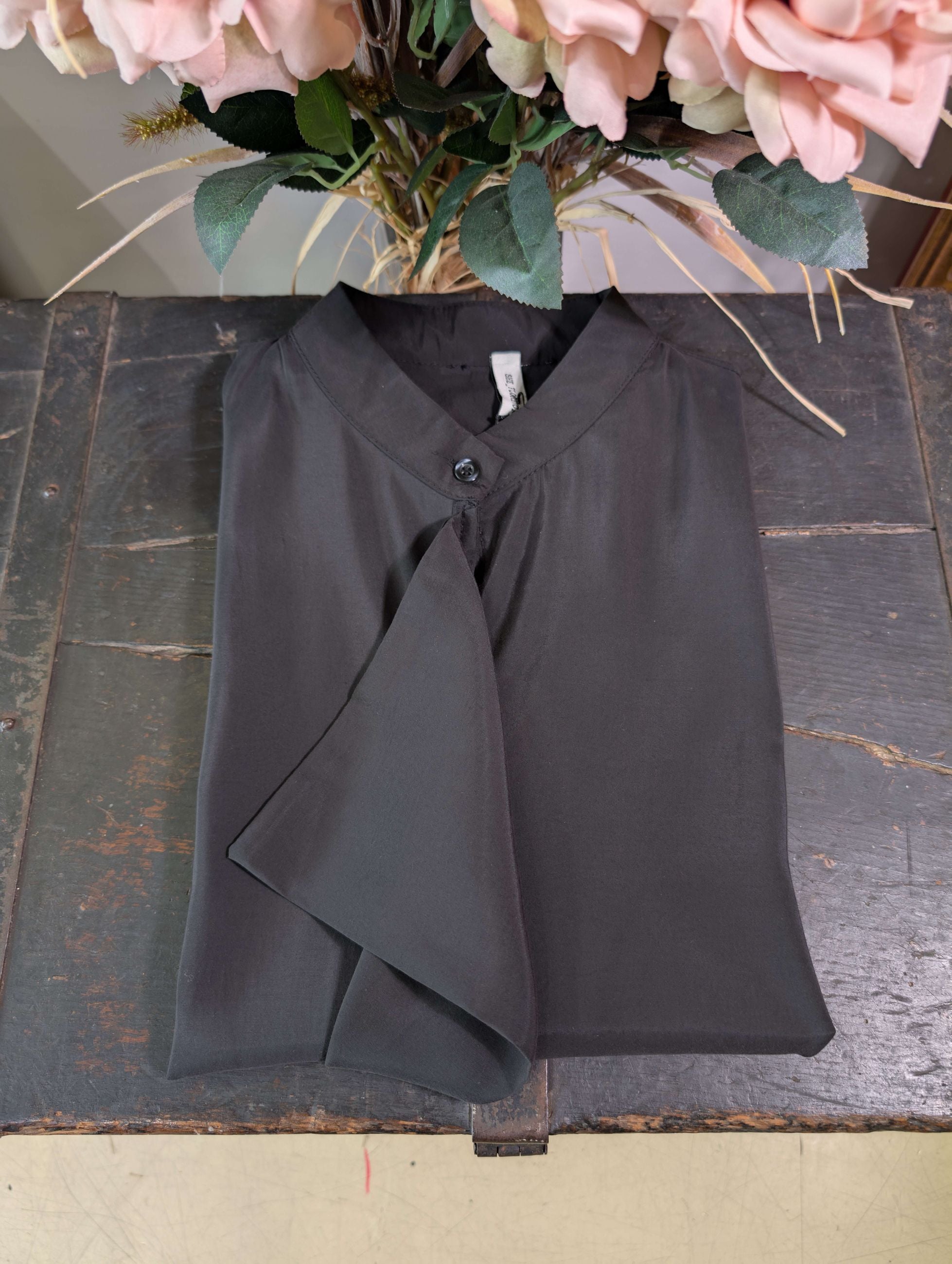 Blusa in cupro - SHE_FLORENCE_LAB