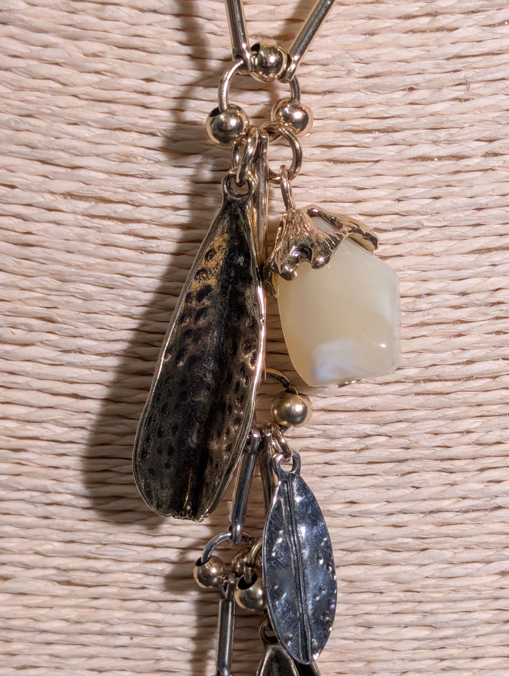 COLLANA BOHO CON CHARMS ORO\ARGENTO - NALI'