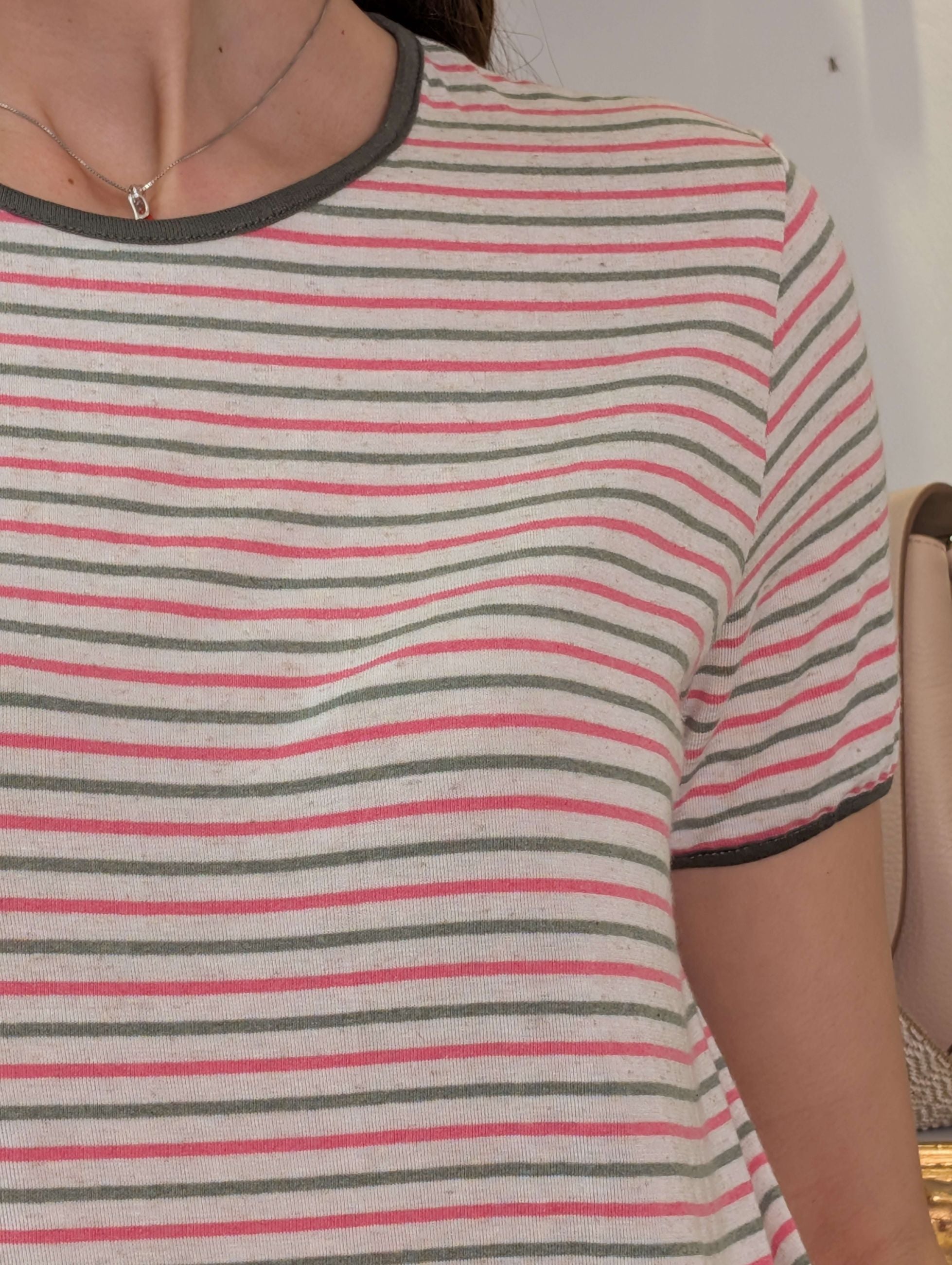 T-shirt righe multicolor - DIXIE