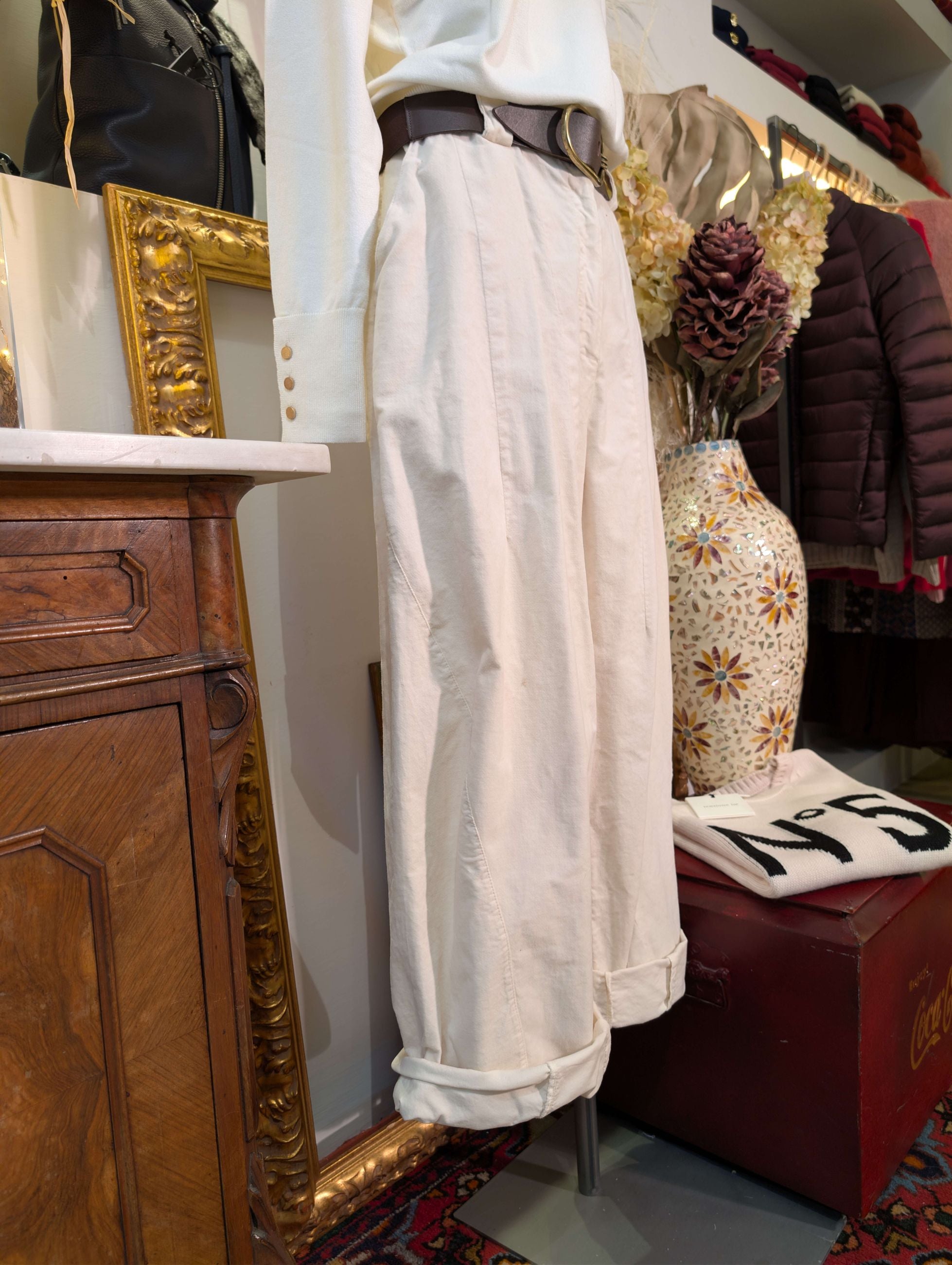 Panta velluto over - TENSIONE IN