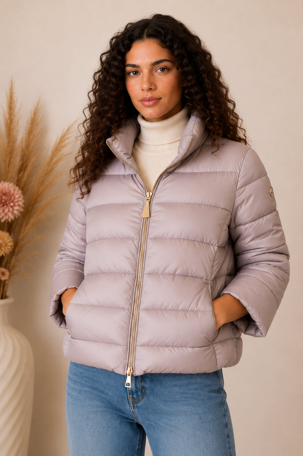 Piumino ultraleggero in nylon lucido - MARKUP DONNA