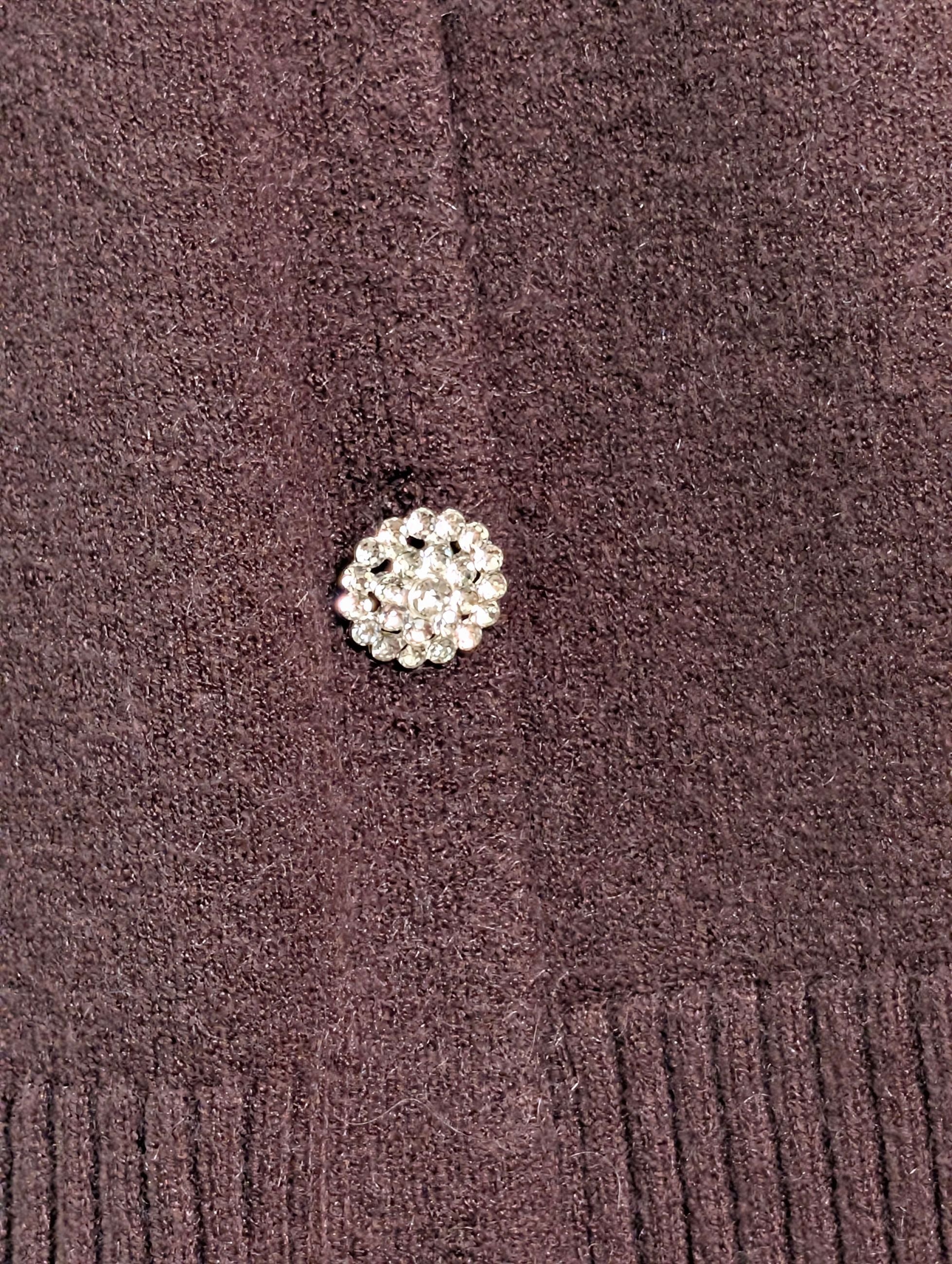 Cardigan con bottoni gioiello - SHE_FLORENCE_LAB