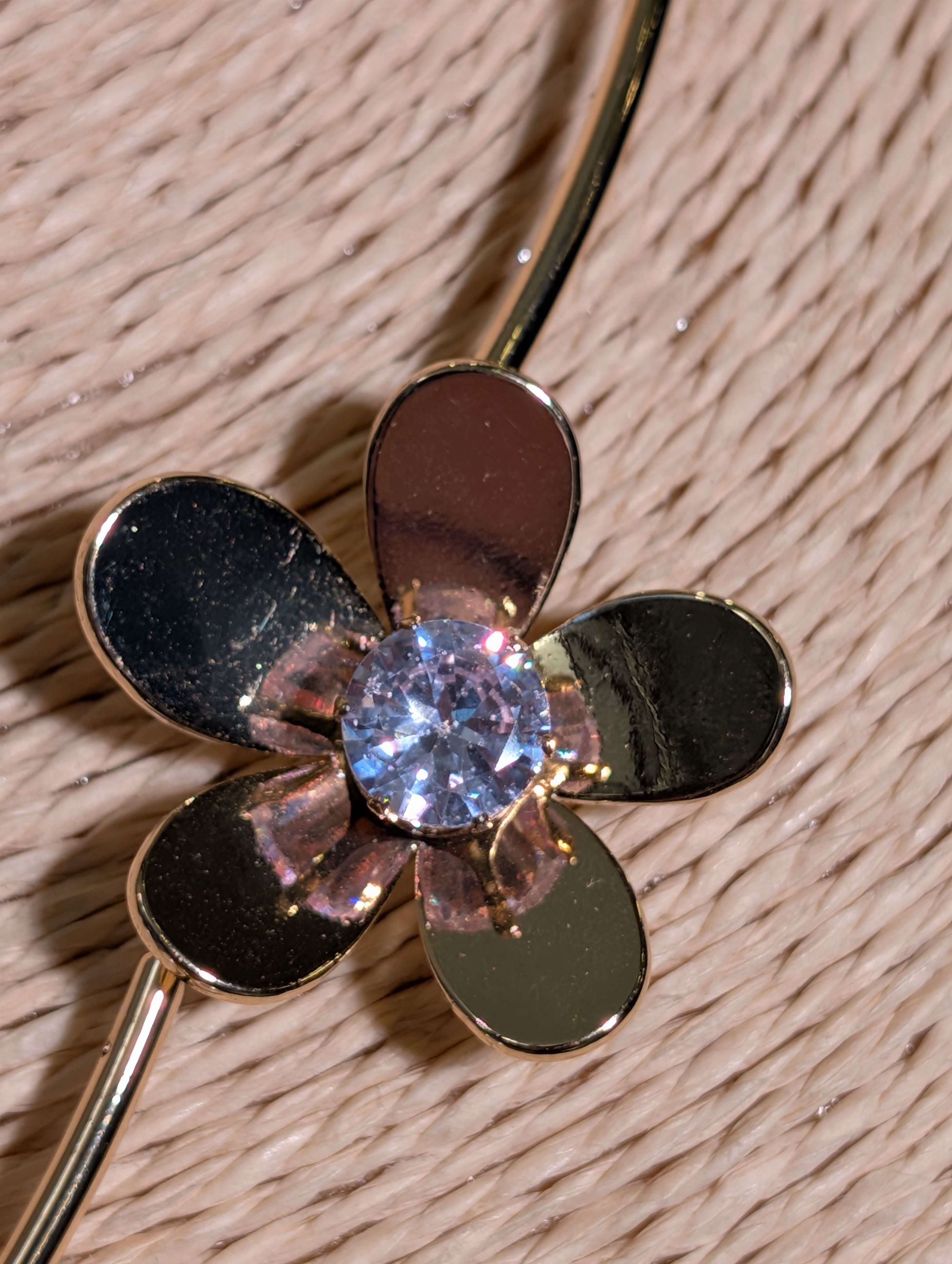 COLLANA FLOWERS CON PIETRE ORO - NALI'