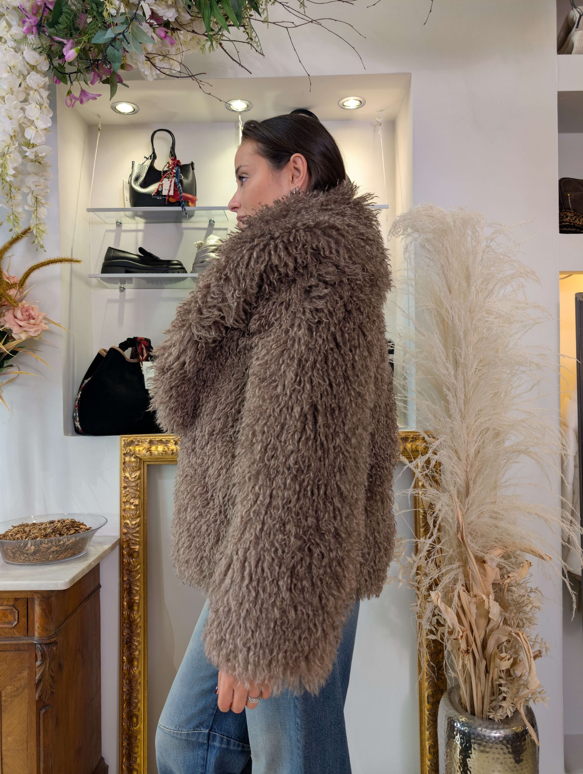 Faux fur effetto mongolia - ANNARITA N