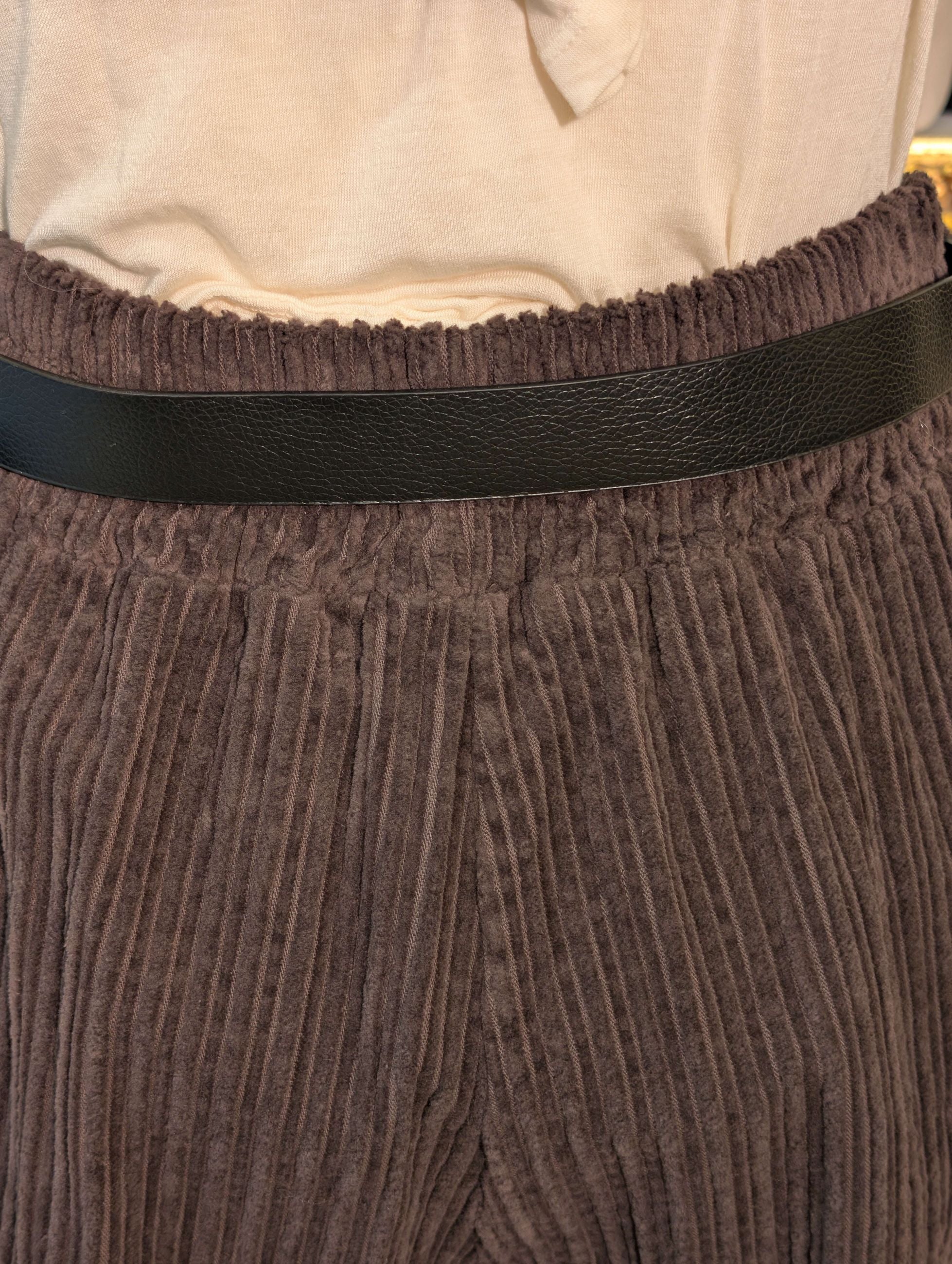 PANTALOE LARGO ELASTICO IN VITA E CINTURA 1 - HAVE ONE