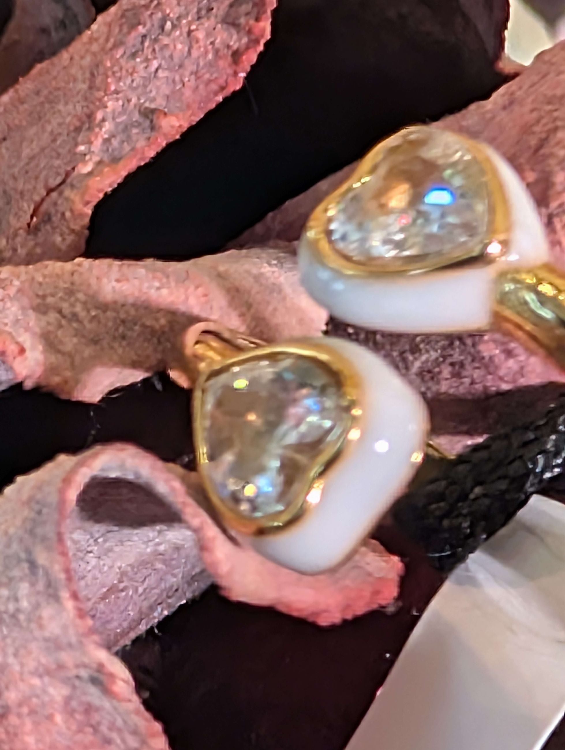 ANELLO AMORE SMALTATO BIANCO - NALI'