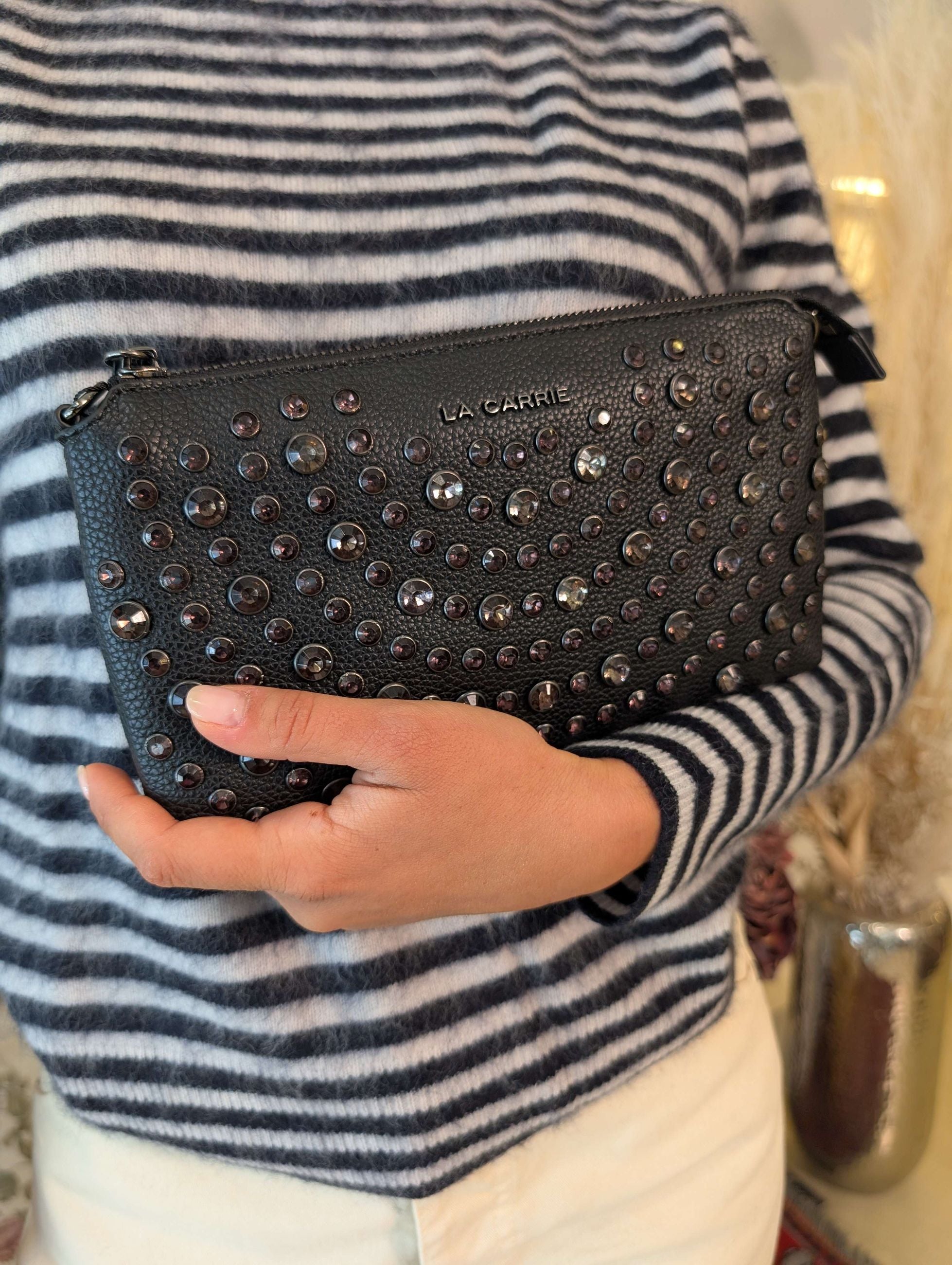 ANDROMEDA DOUBLE WALLET BAG PU LEATHER - La Carrie Bag