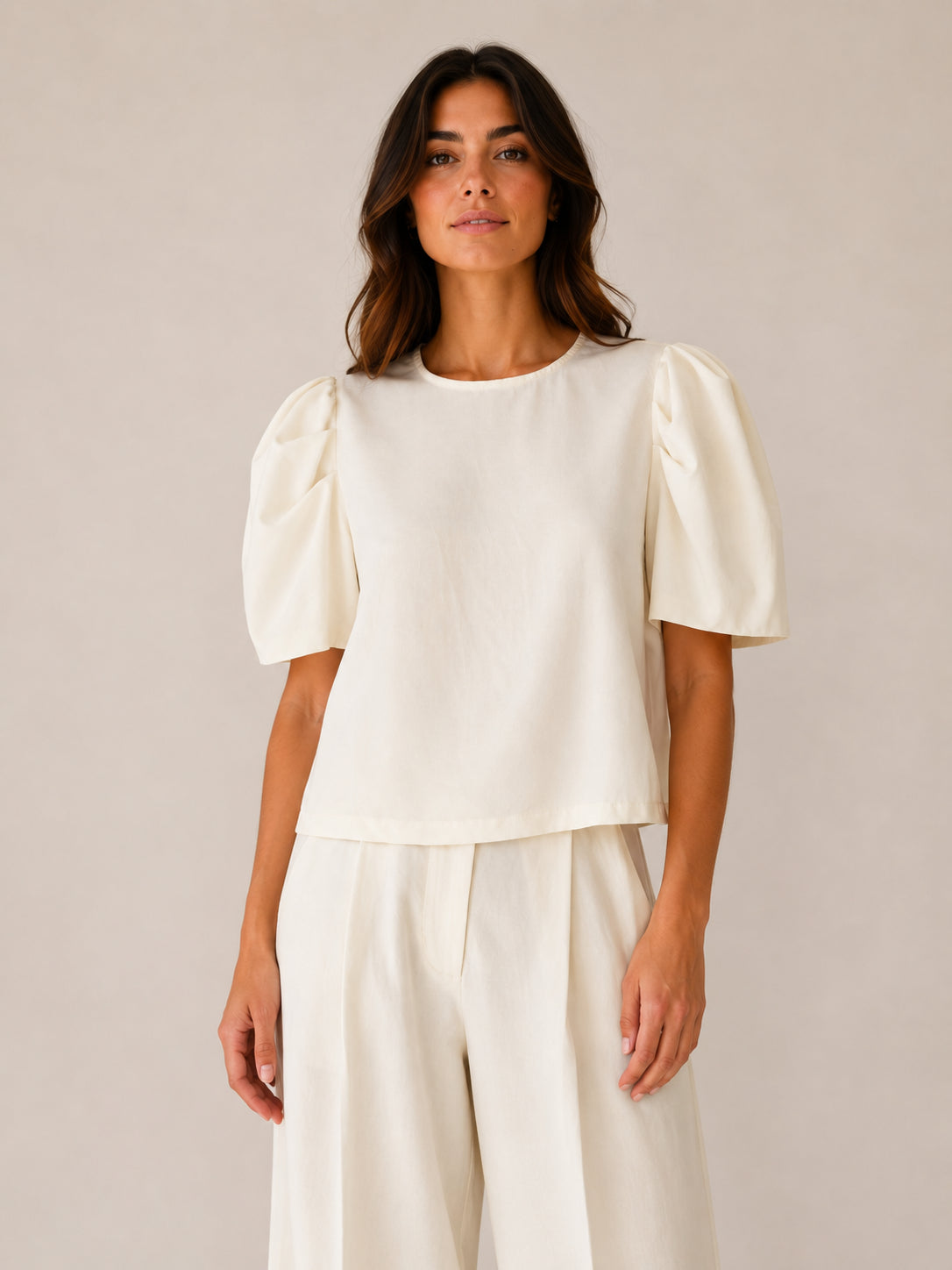 Blusa maniche a sbuffo - TENSIONE IN