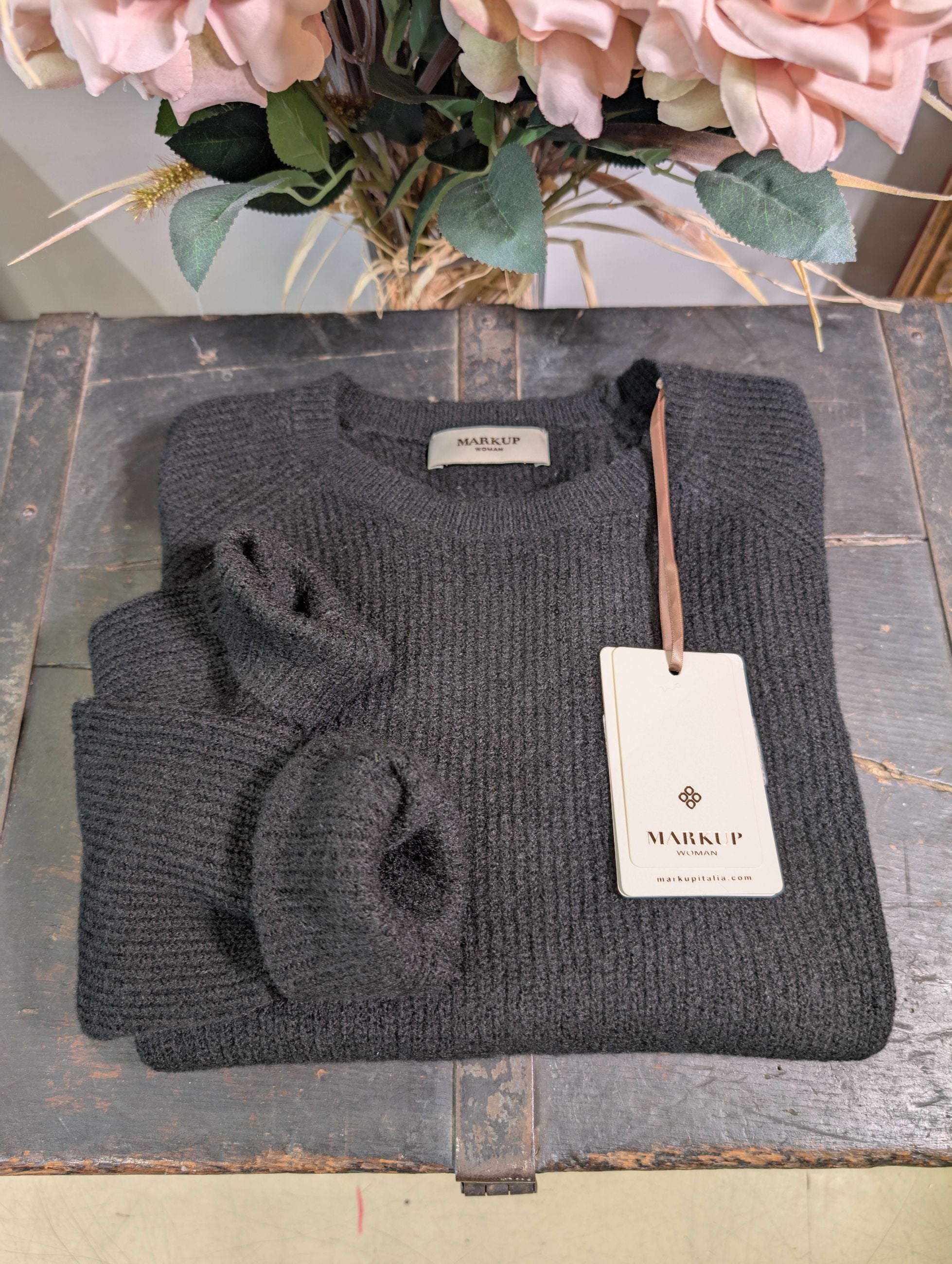 Maglioncino in Costa Inglese Finezza 5 – Eco Blend con 50% PL Riciclato - MARKUP DONNA