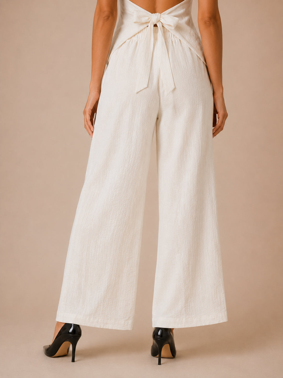 Pantalone palazzo crinkle - HAVE ONE