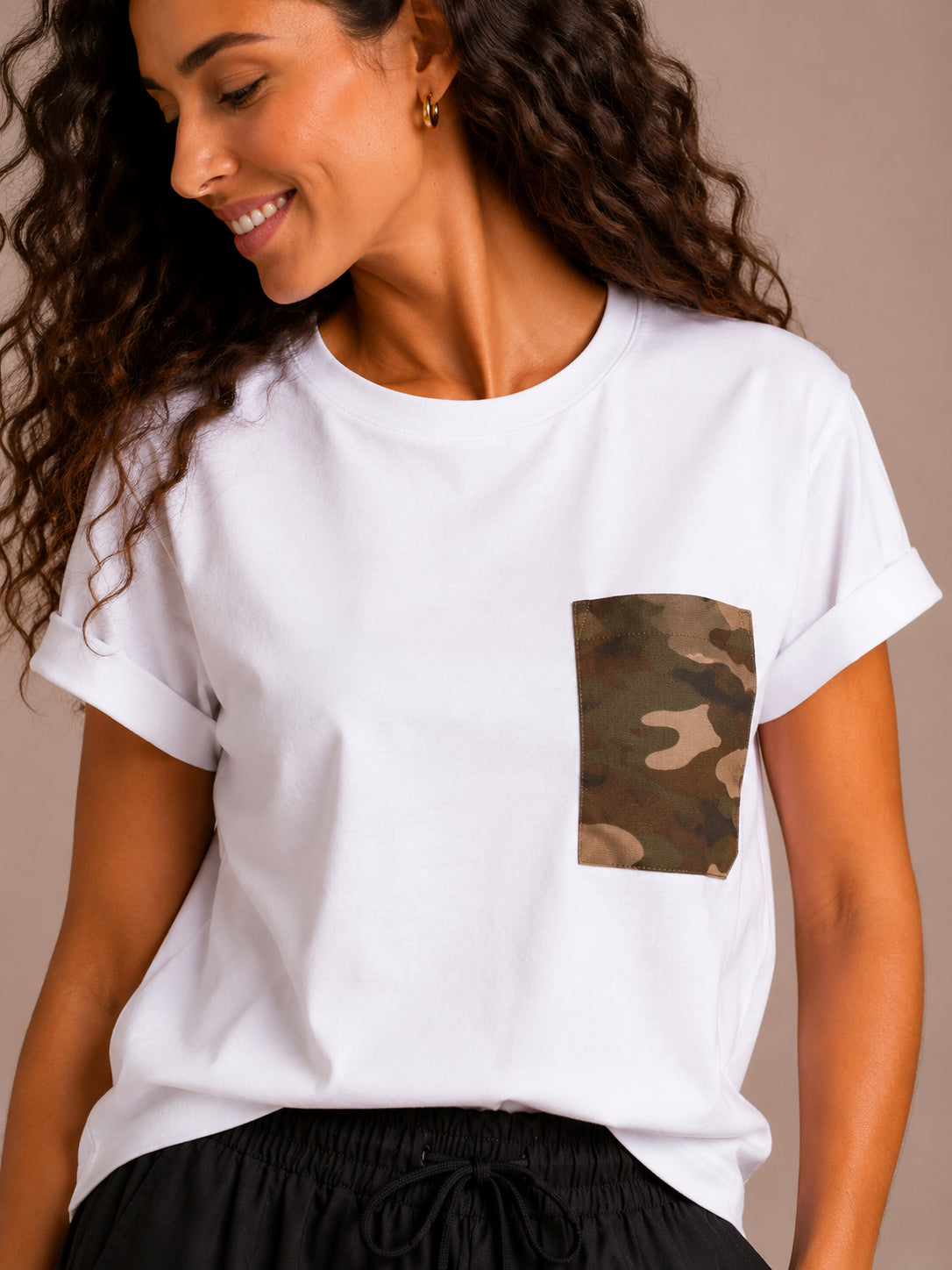 T-shirt tasca camouflage - TENSIONE IN