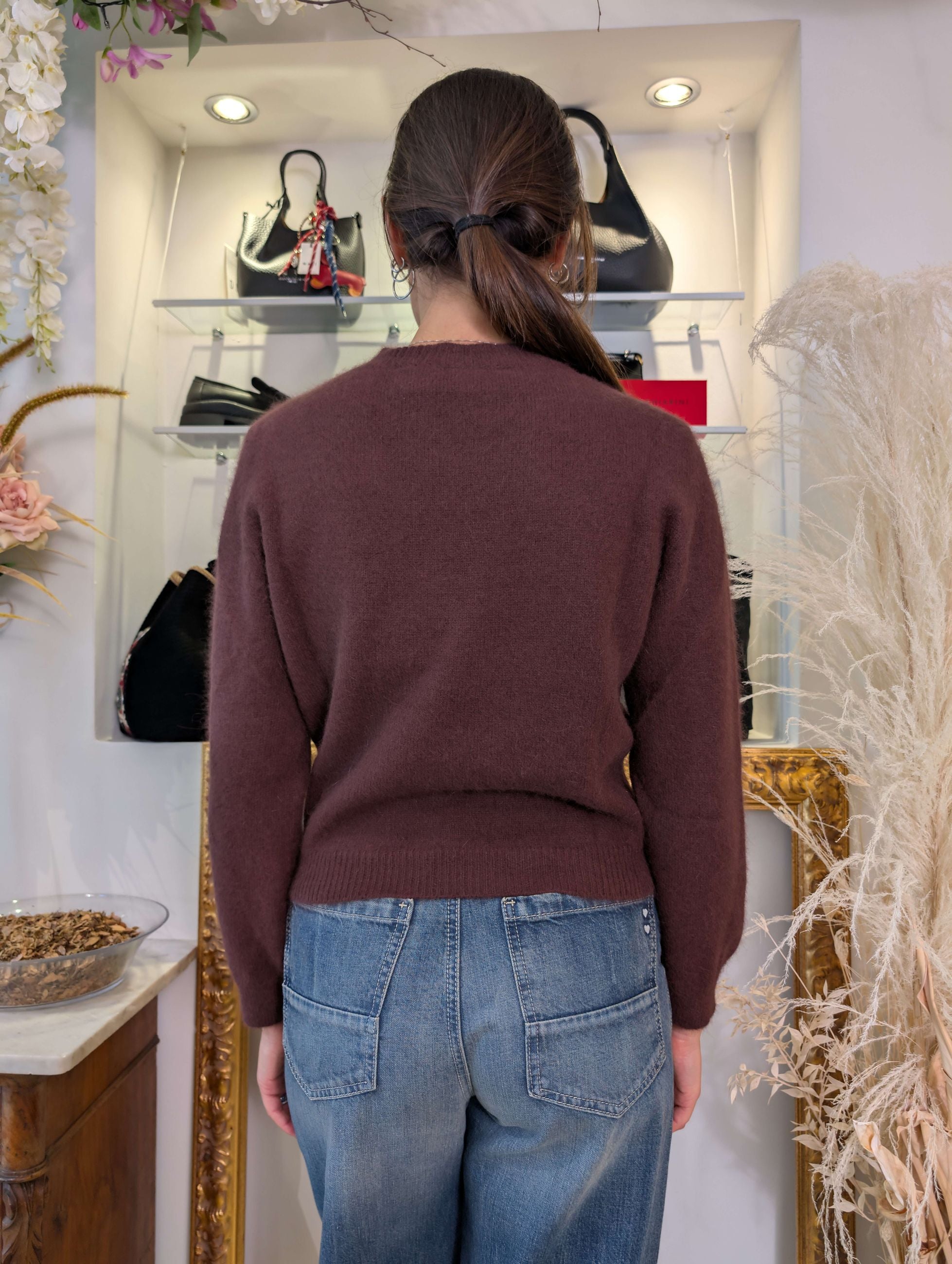 Maglia in angora - .SOLO TRE
