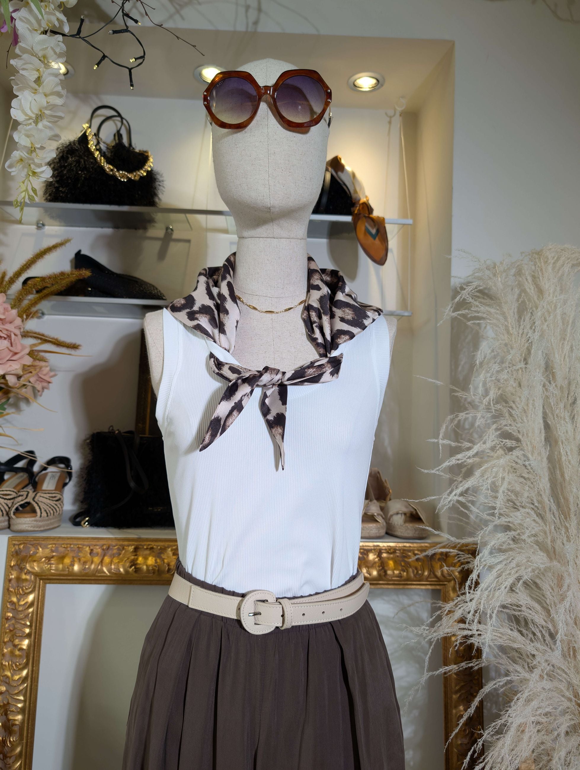 Canotta con foulard estraibile - IMPERIAL