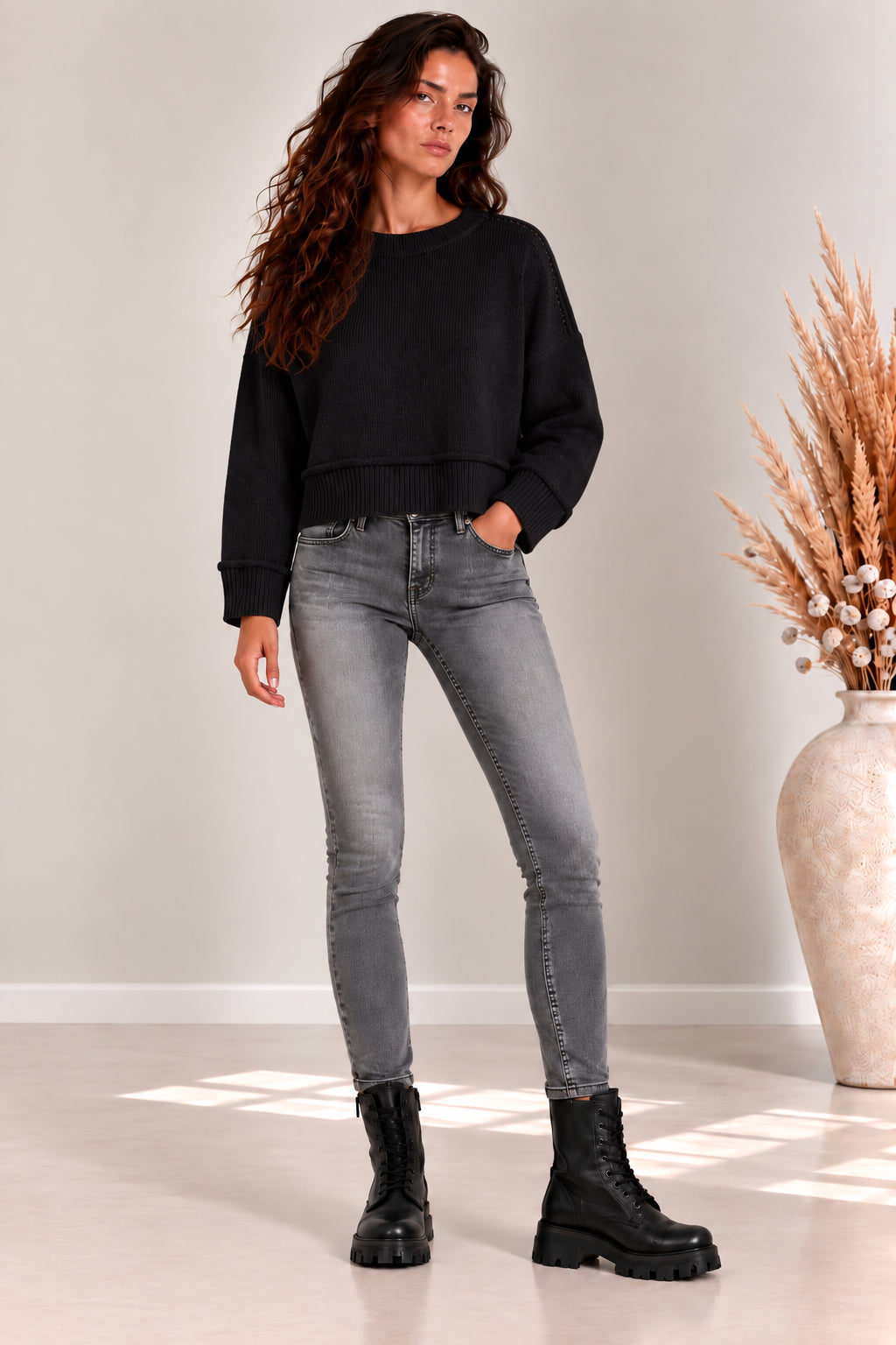 Maglia Boxy Seamless in Viscosa - HAVE ONE