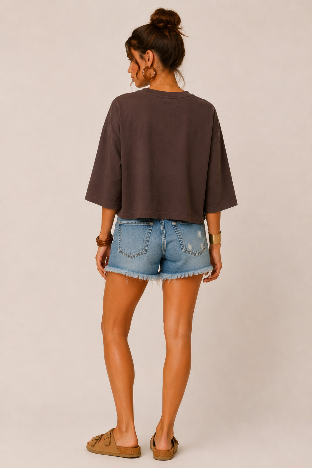 T-shirt tasca paillettes - TENSIONE IN