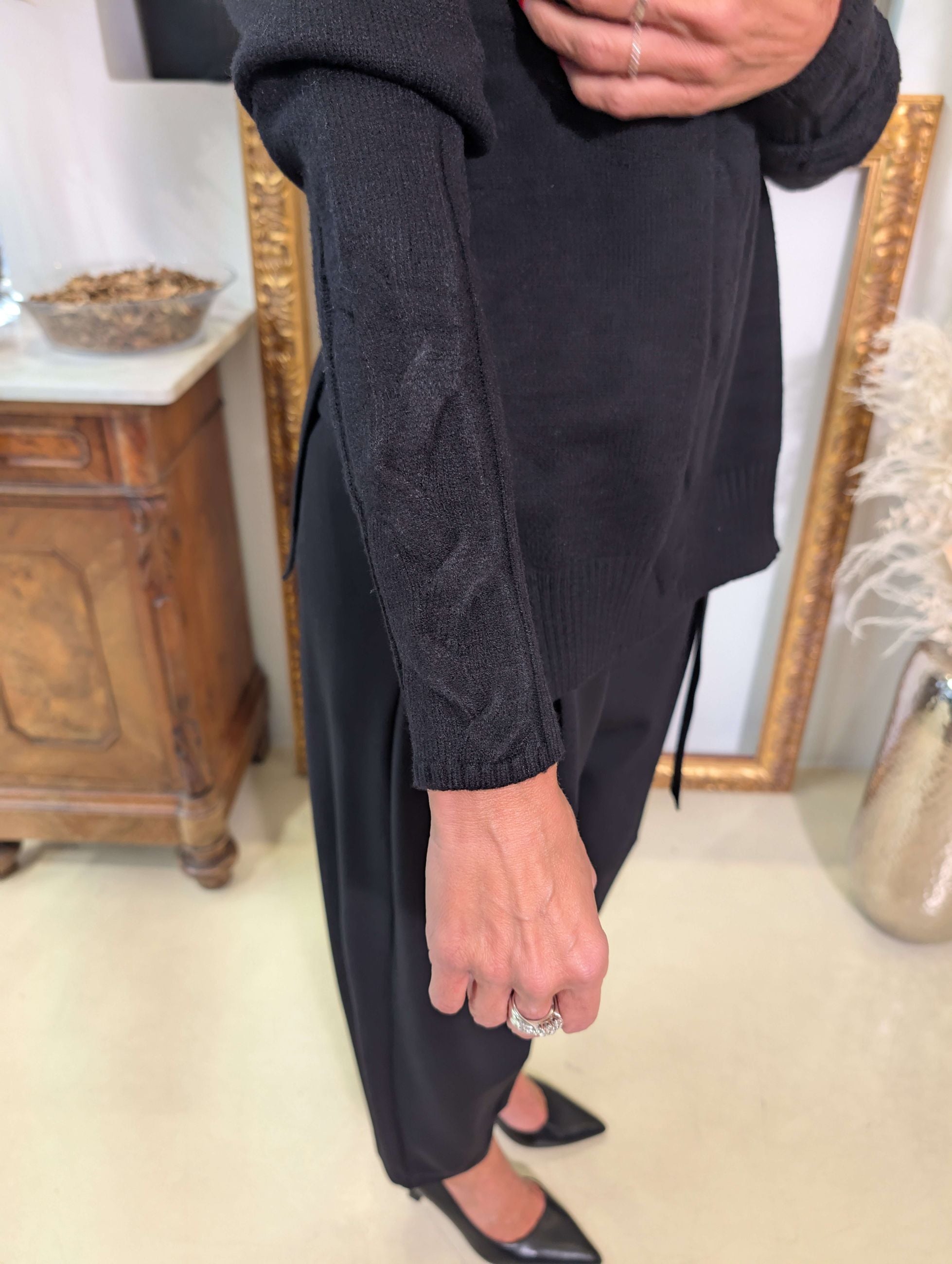 Maglia con treccia - MARKUP DONNA