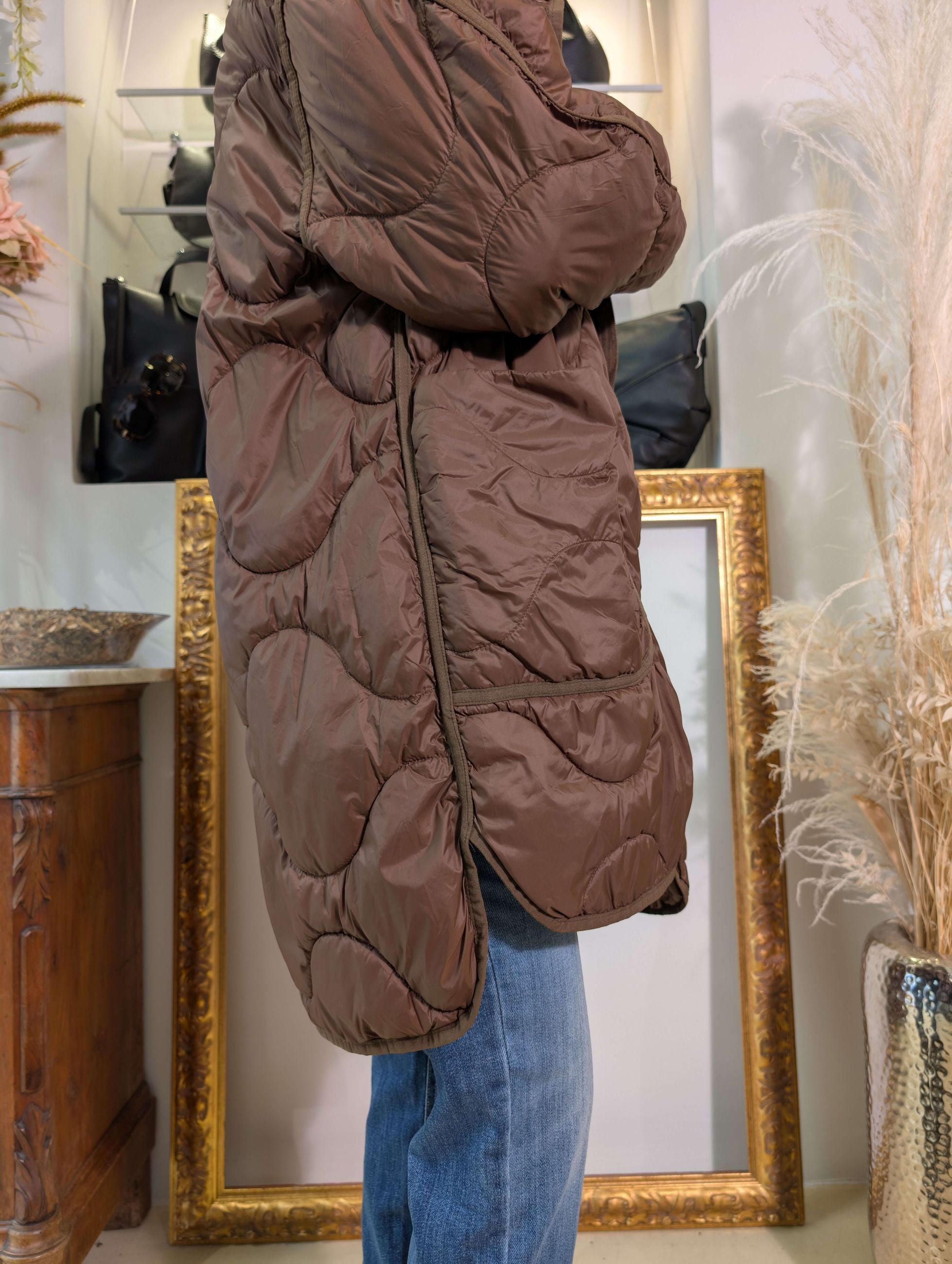 Giubbotto trapuntato oversize - PLEASE