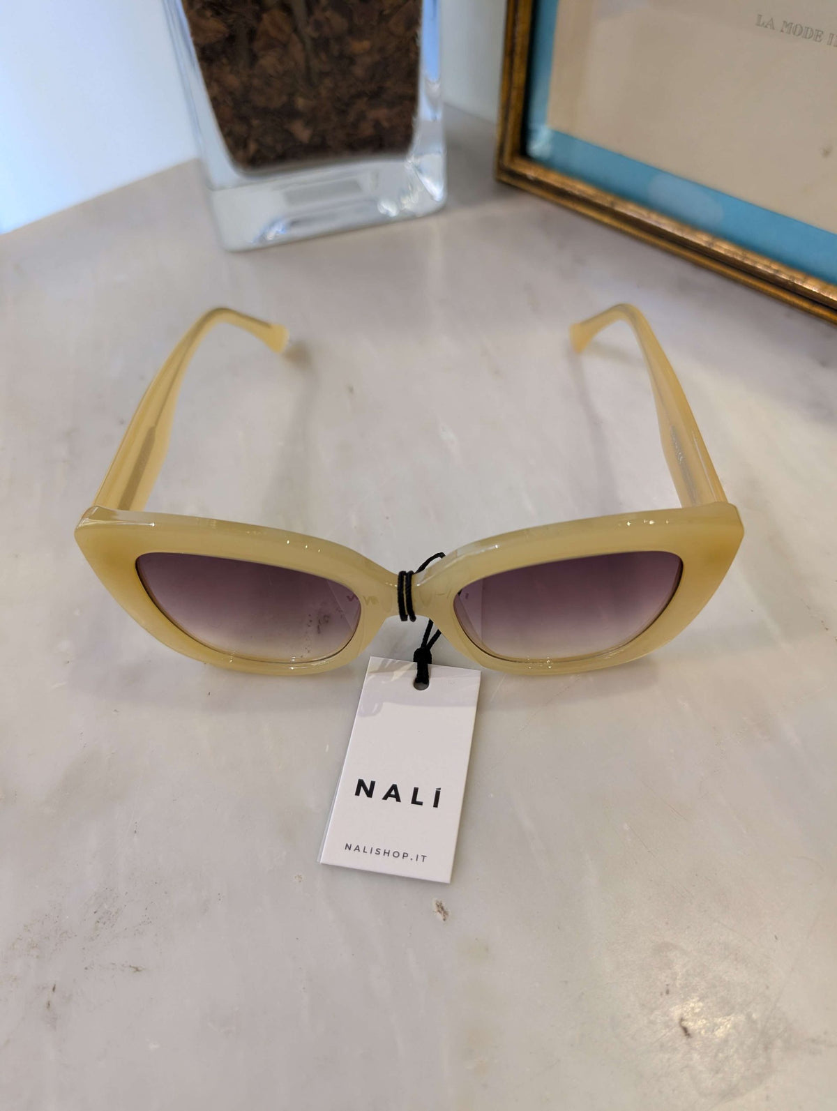 OCCHIALE SIMONA BEIGE - NALI'