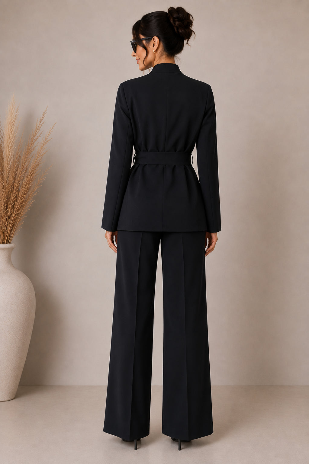 Blazer in cadì fluido - Sandro Ferrone