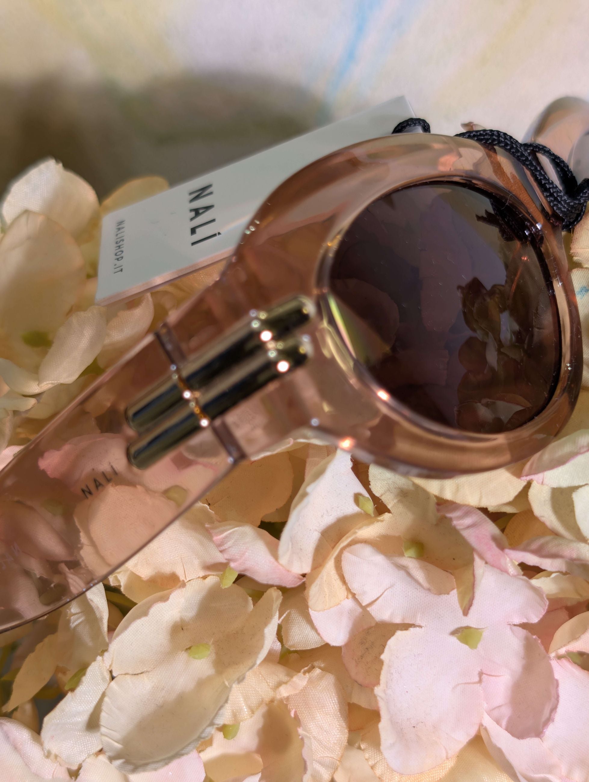 OCCHIALI JANICE OVALI MARRONE - NALI'