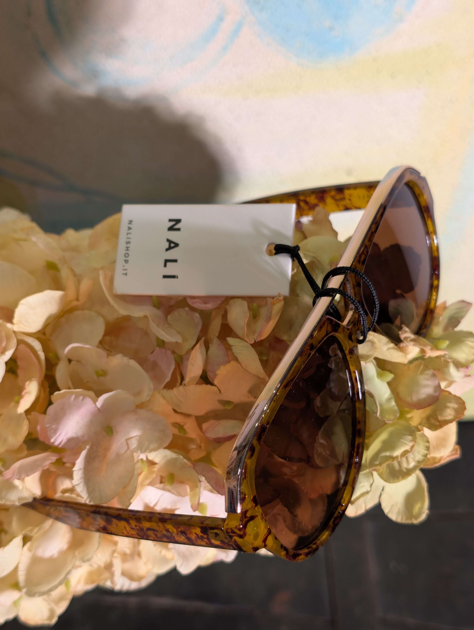 OCCHIALI  PARTENOPE JELLY TARTARUGATO MARRONE - NALI'