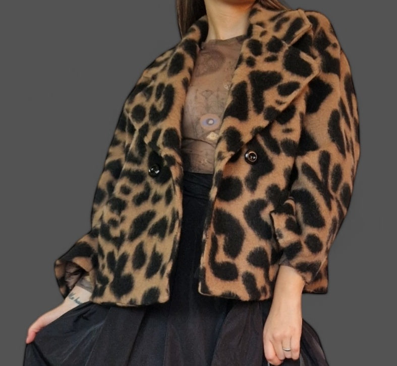 GIACCA ANIMALIER OVERSIZE - IL THE' DELLE 5