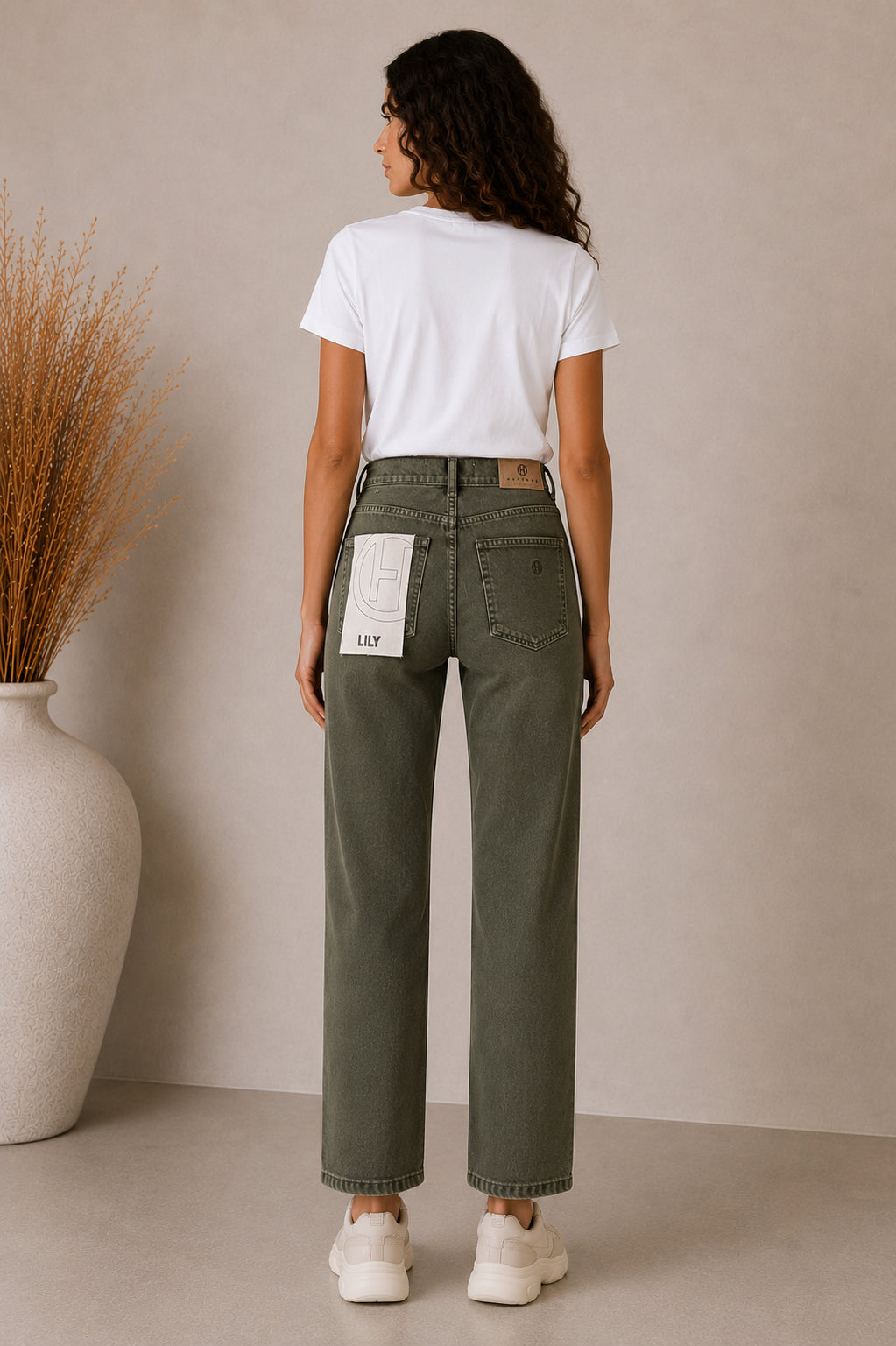 Jeans LILY Bull Verde Militare - HAVE ONE