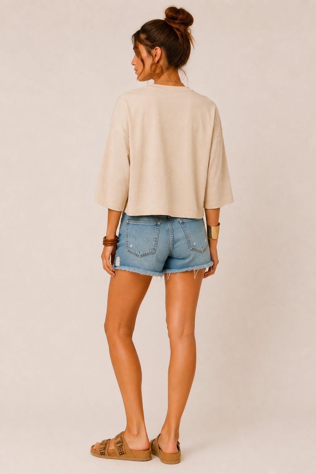 T-shirt tasca paillettes - TENSIONE IN