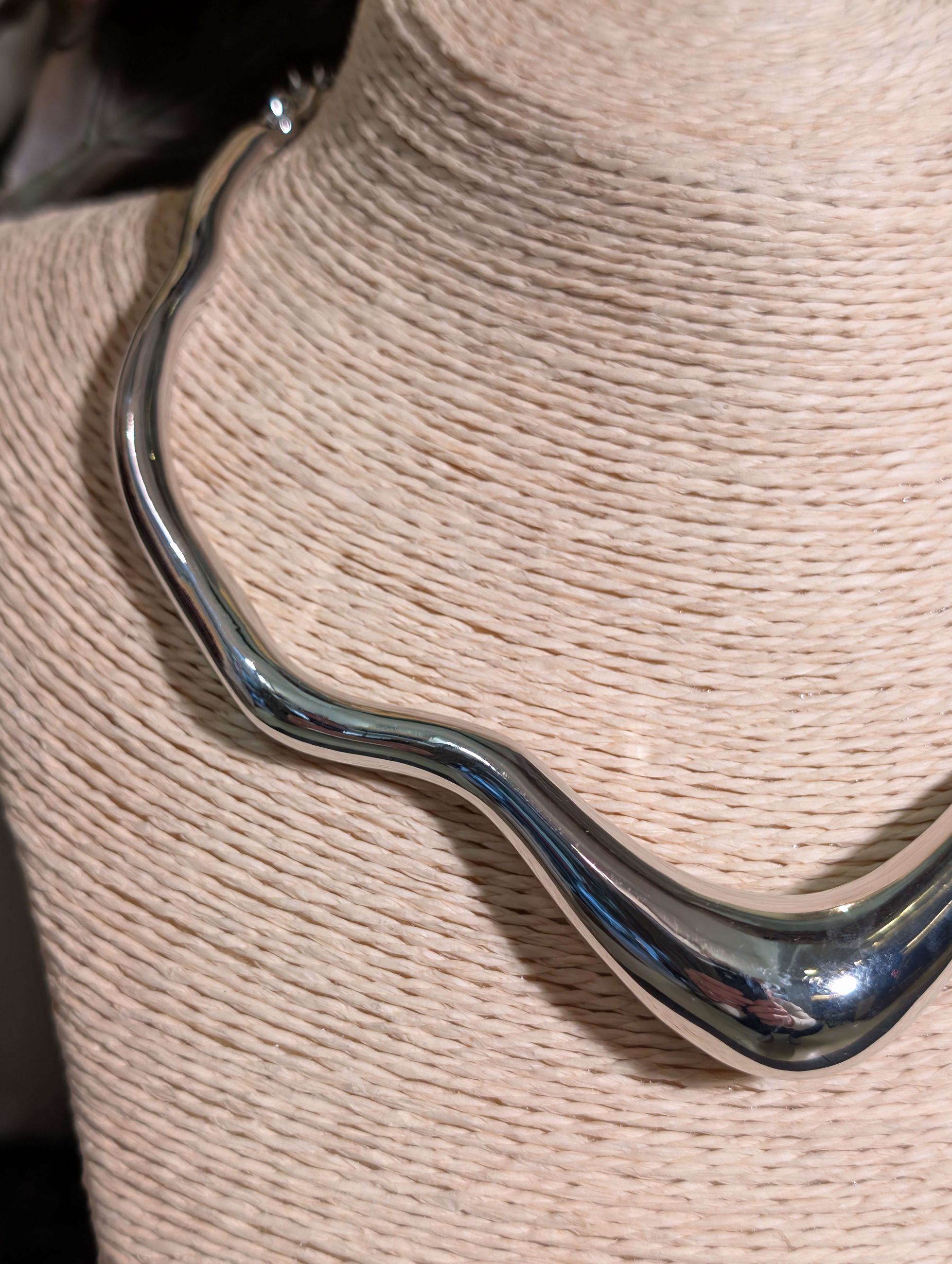 COLLANA  NAOMI GIROCOLLO RIGIDA ARGENTO - NALI'