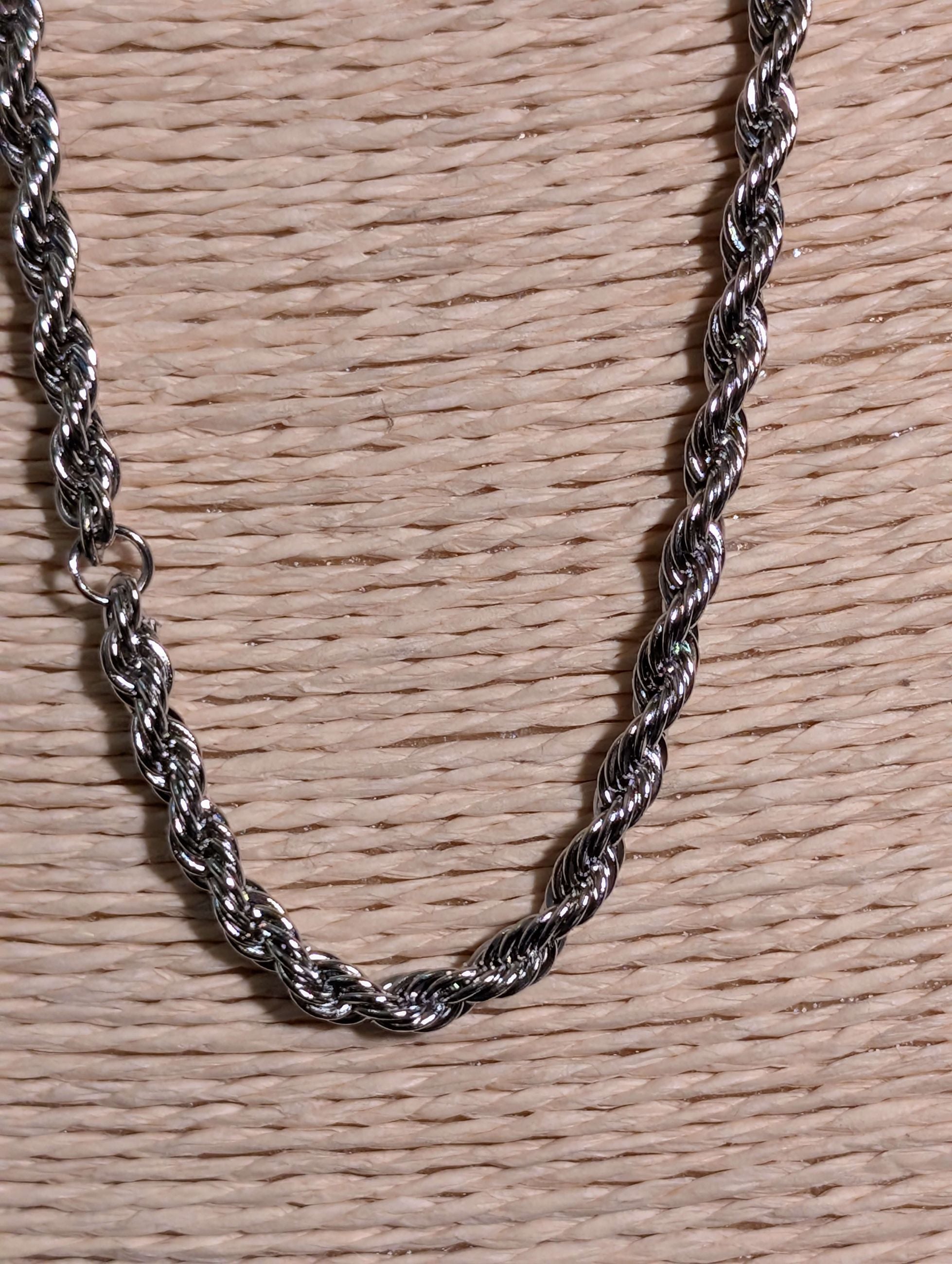 COLLANA TORCHON ACC.INO. ARGENTO - NALI'