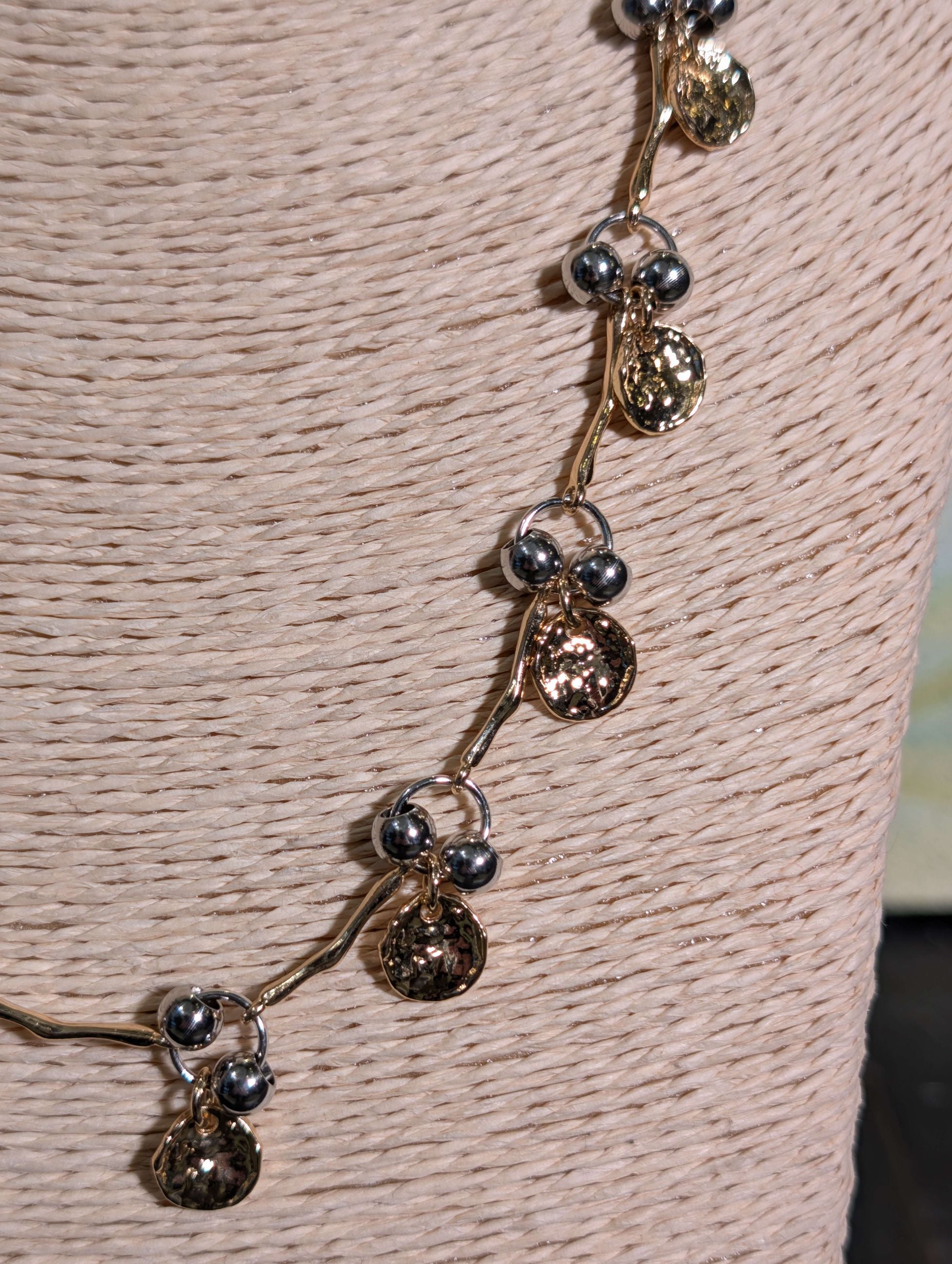 COLLANA OLD STYLE CON ELEMENTI ORO\ARGENTO - NALI'