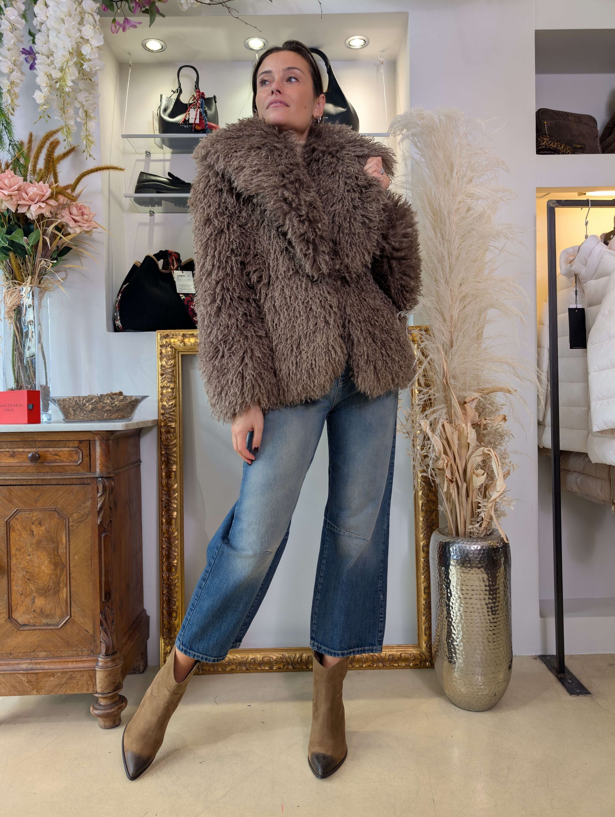 Faux fur effetto mongolia - ANNARITA N