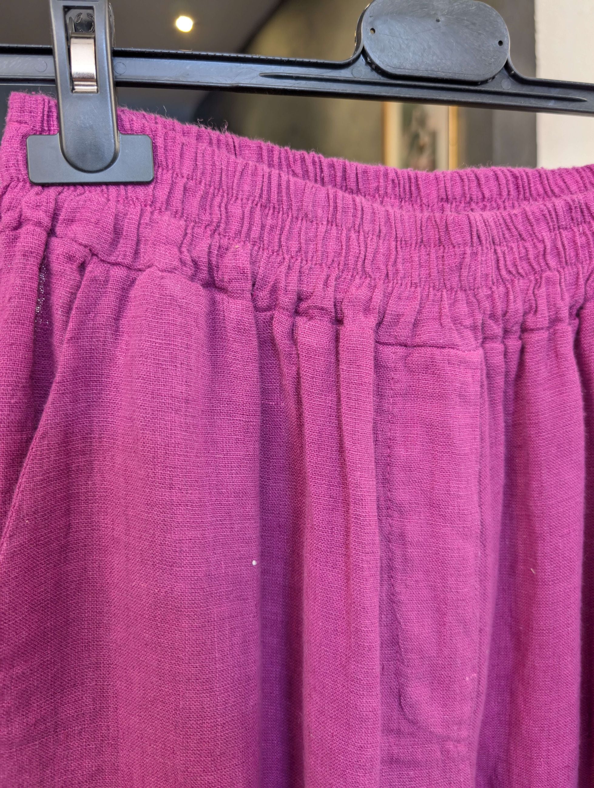 Pantalone Ampio in puro Lino -