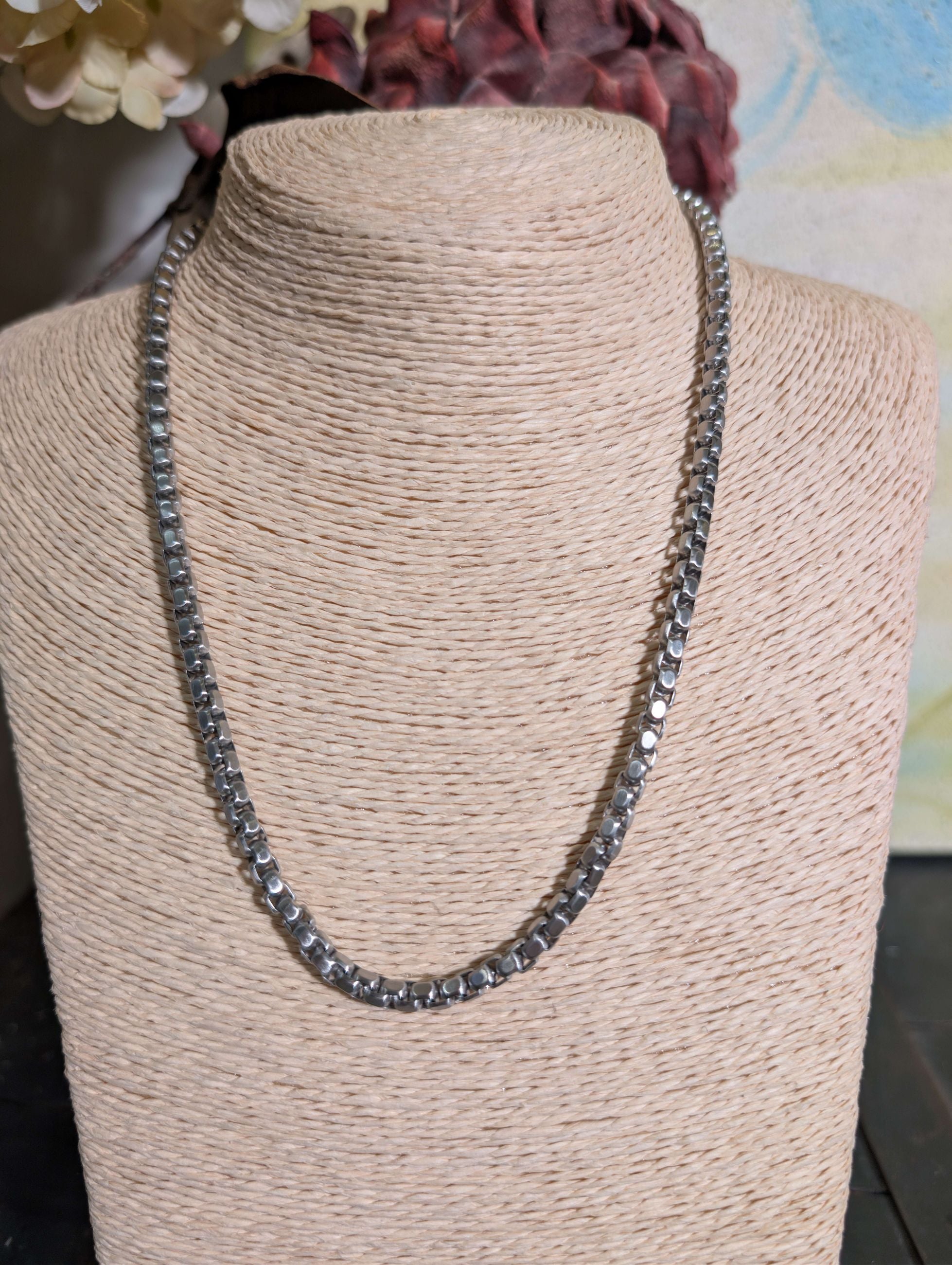 COLLANA MAGLIA TONDA ACC.INO. ARGENTO - NALI'