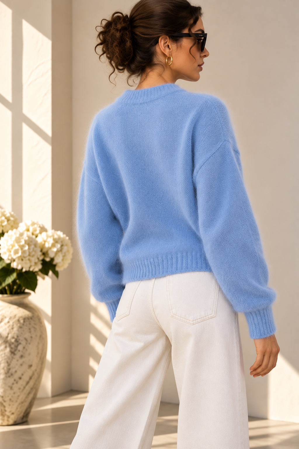 Maglia Fluffy in Mohair Finezza 7 - TENSIONE IN