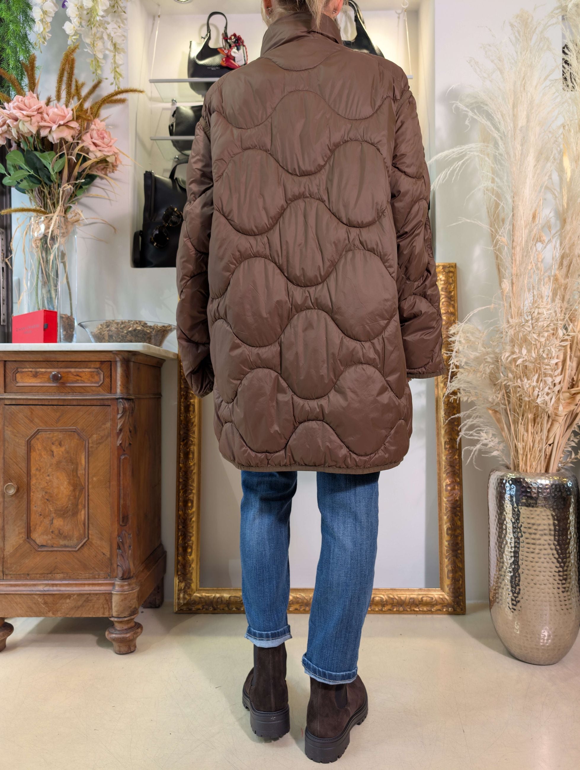 Giubbotto trapuntato oversize - PLEASE