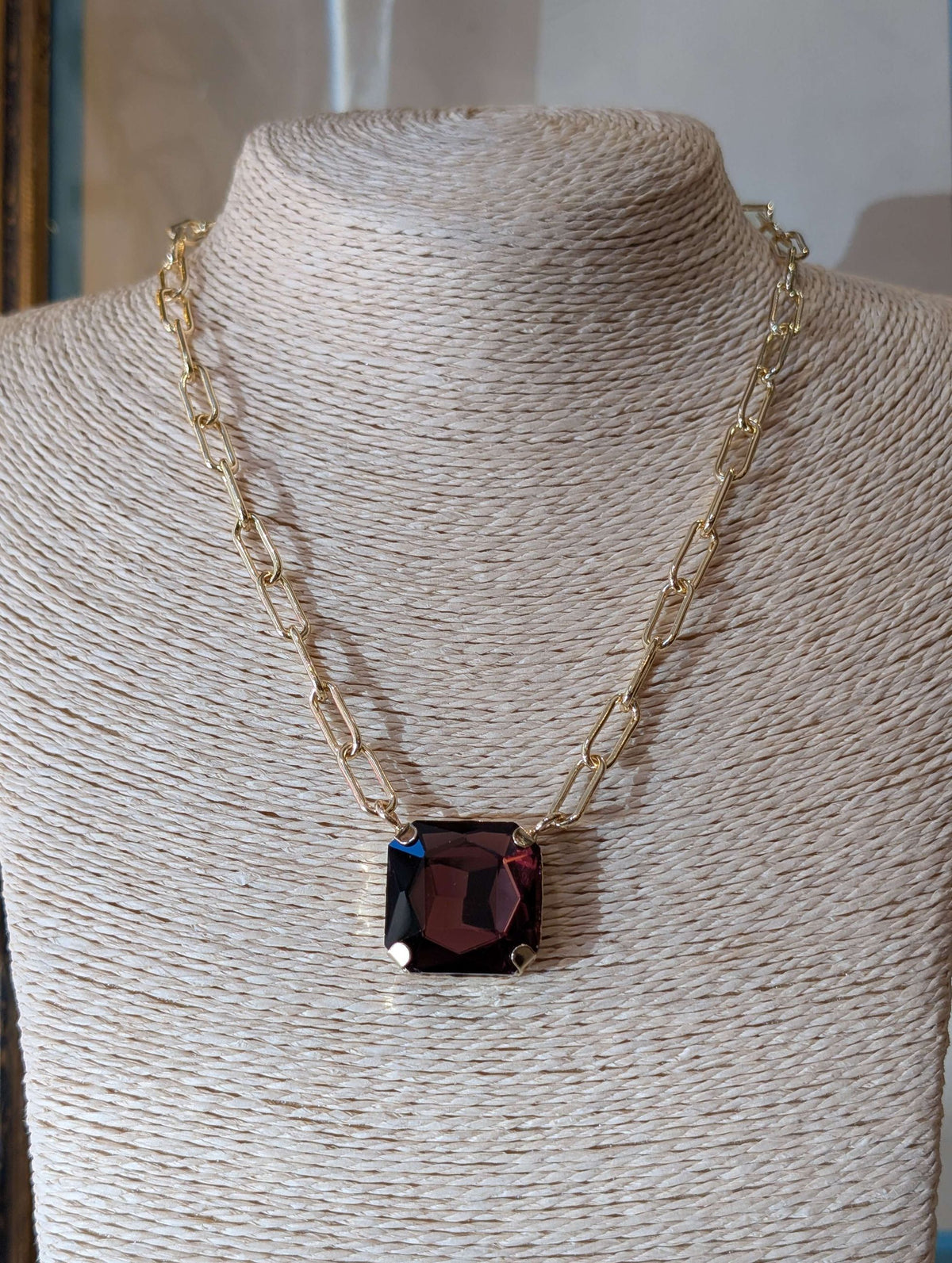 COLLANA VALE CON PIETRA VIOLA - NALI'