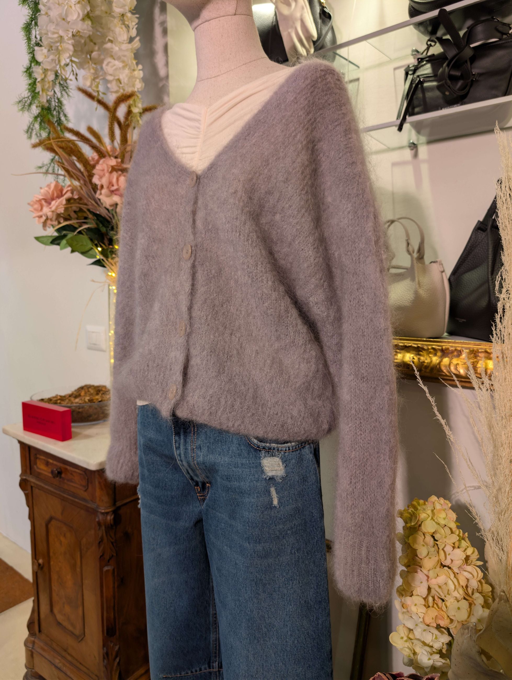 CARDIGAN MOHAIR - HAVE ONE