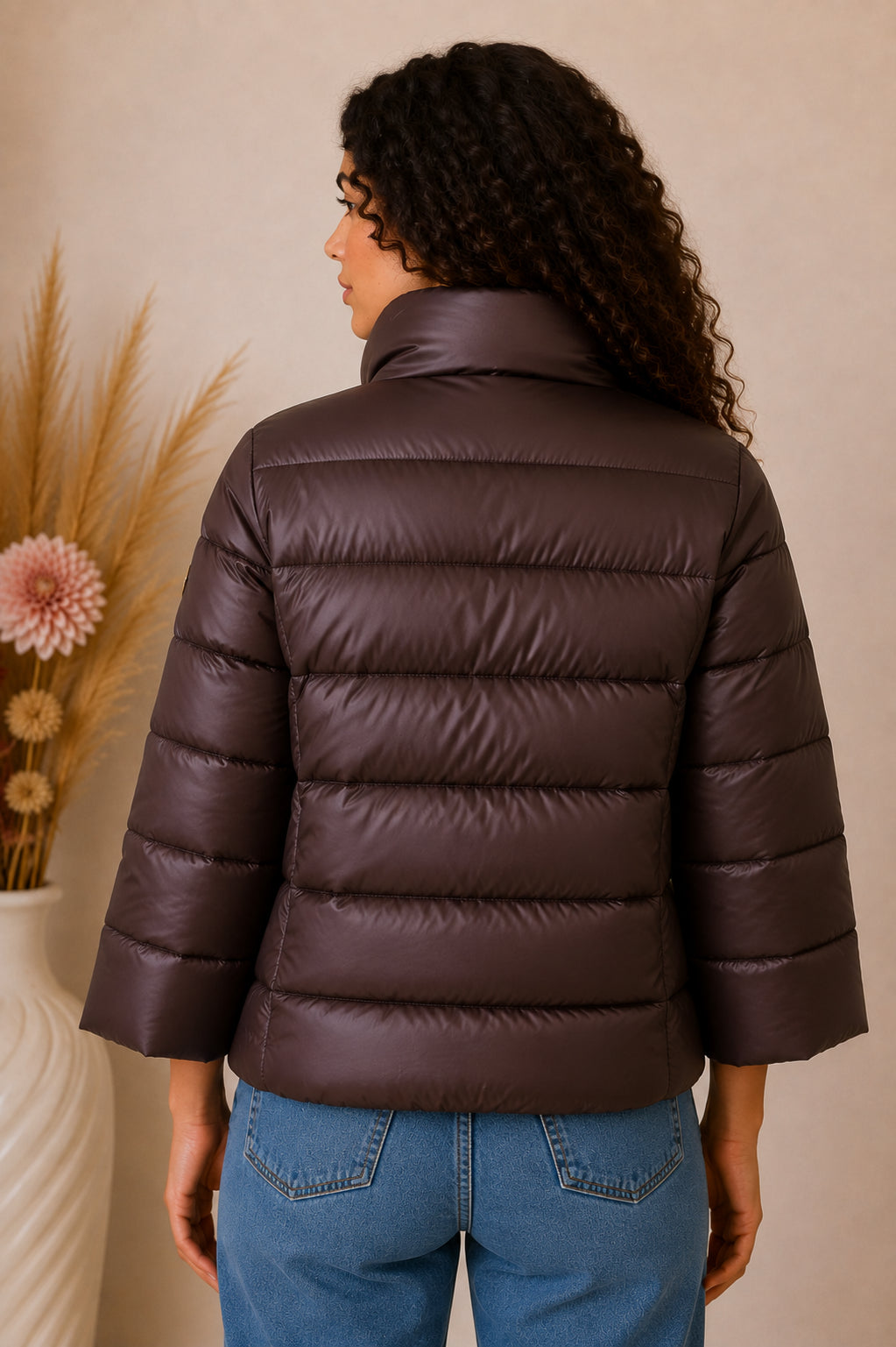 Piumino ultraleggero in nylon lucido - MARKUP DONNA
