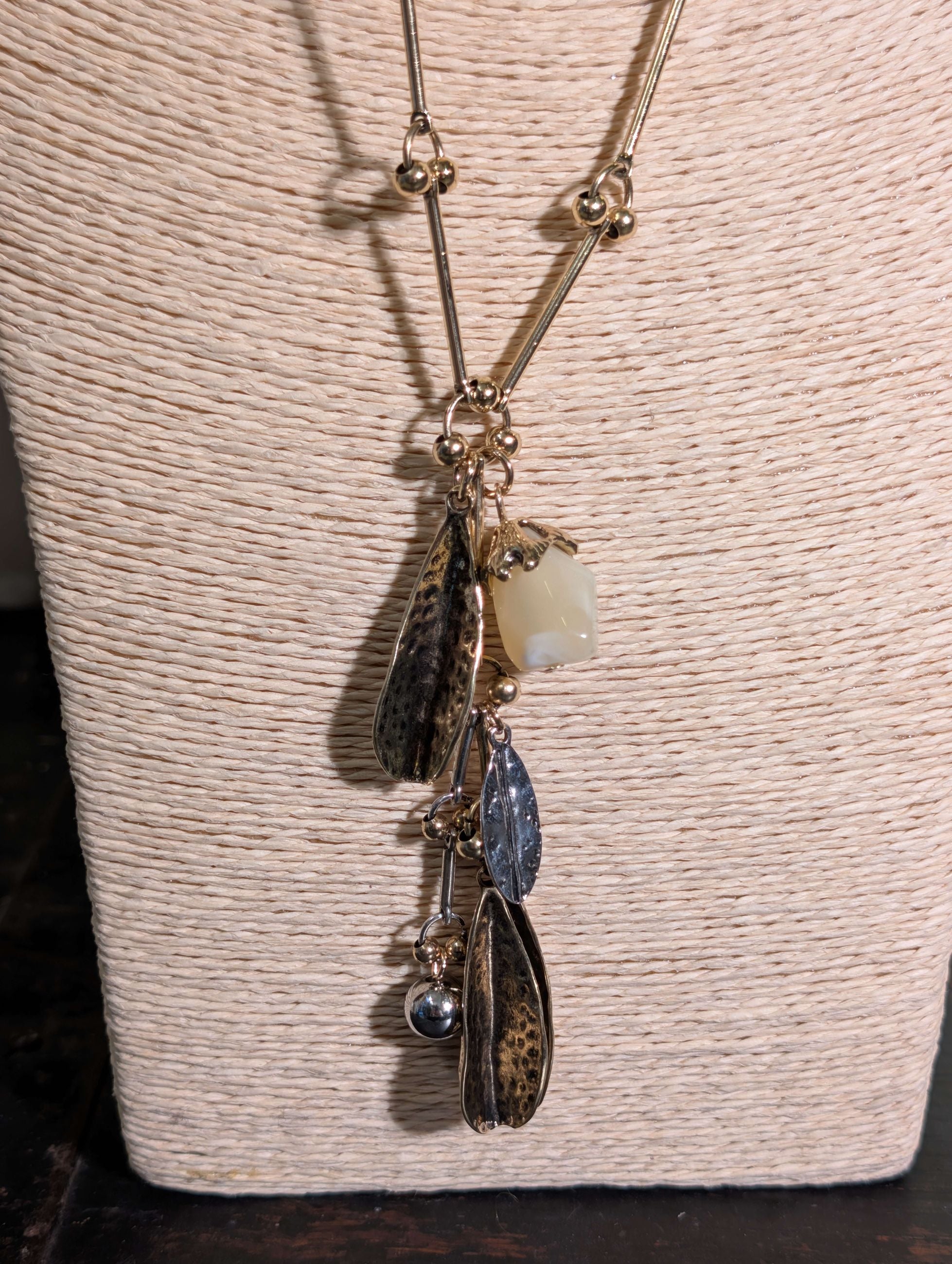 COLLANA BOHO CON CHARMS  ORO\ARGENTO - NALI'