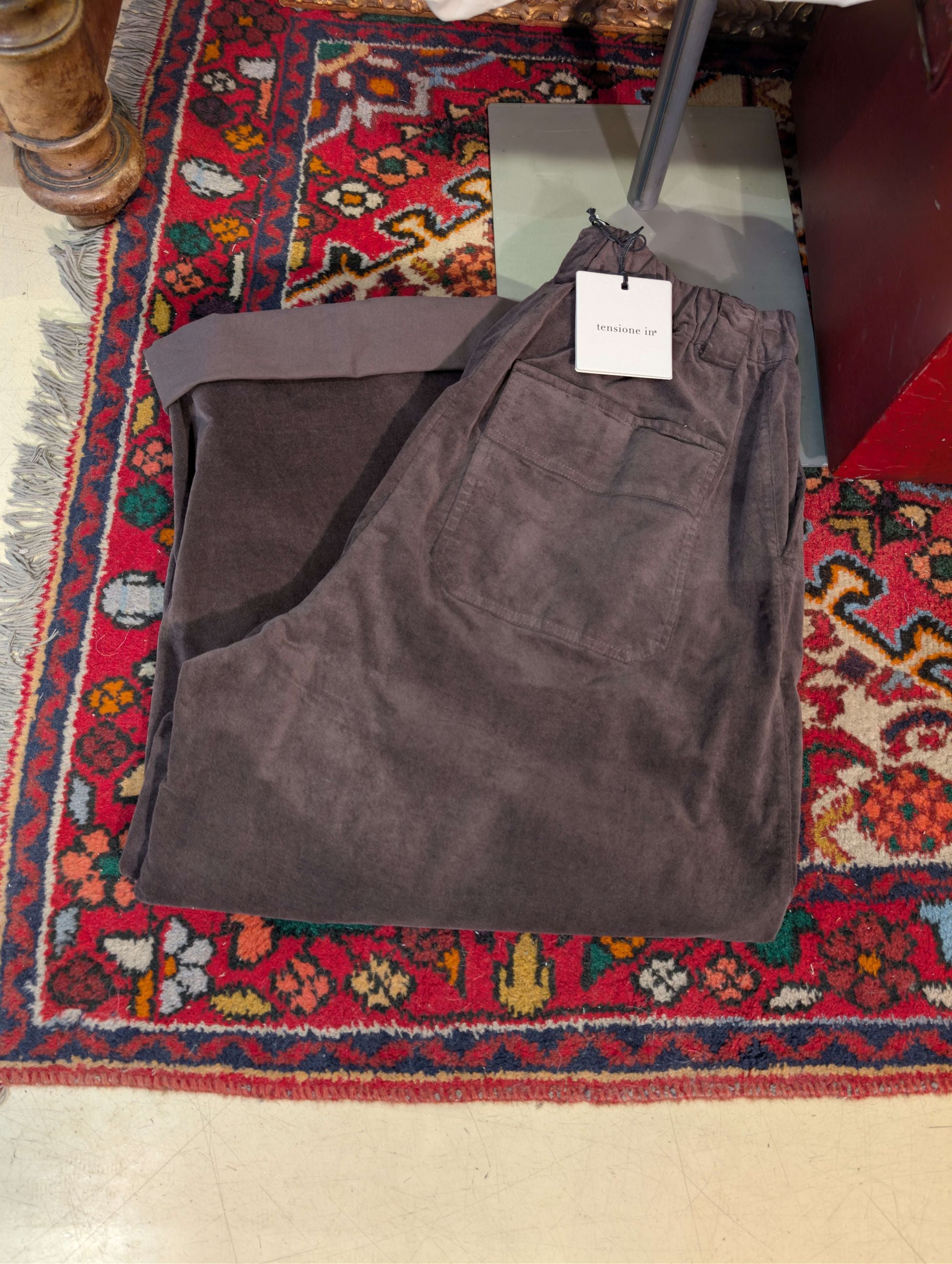 Panta velluto over - TENSIONE IN