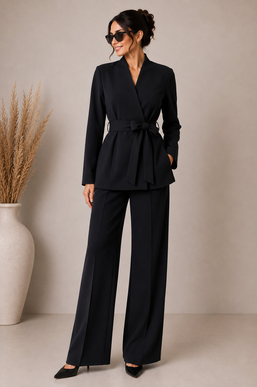 Panta palazzo in cadì fluido - Sandro Ferrone